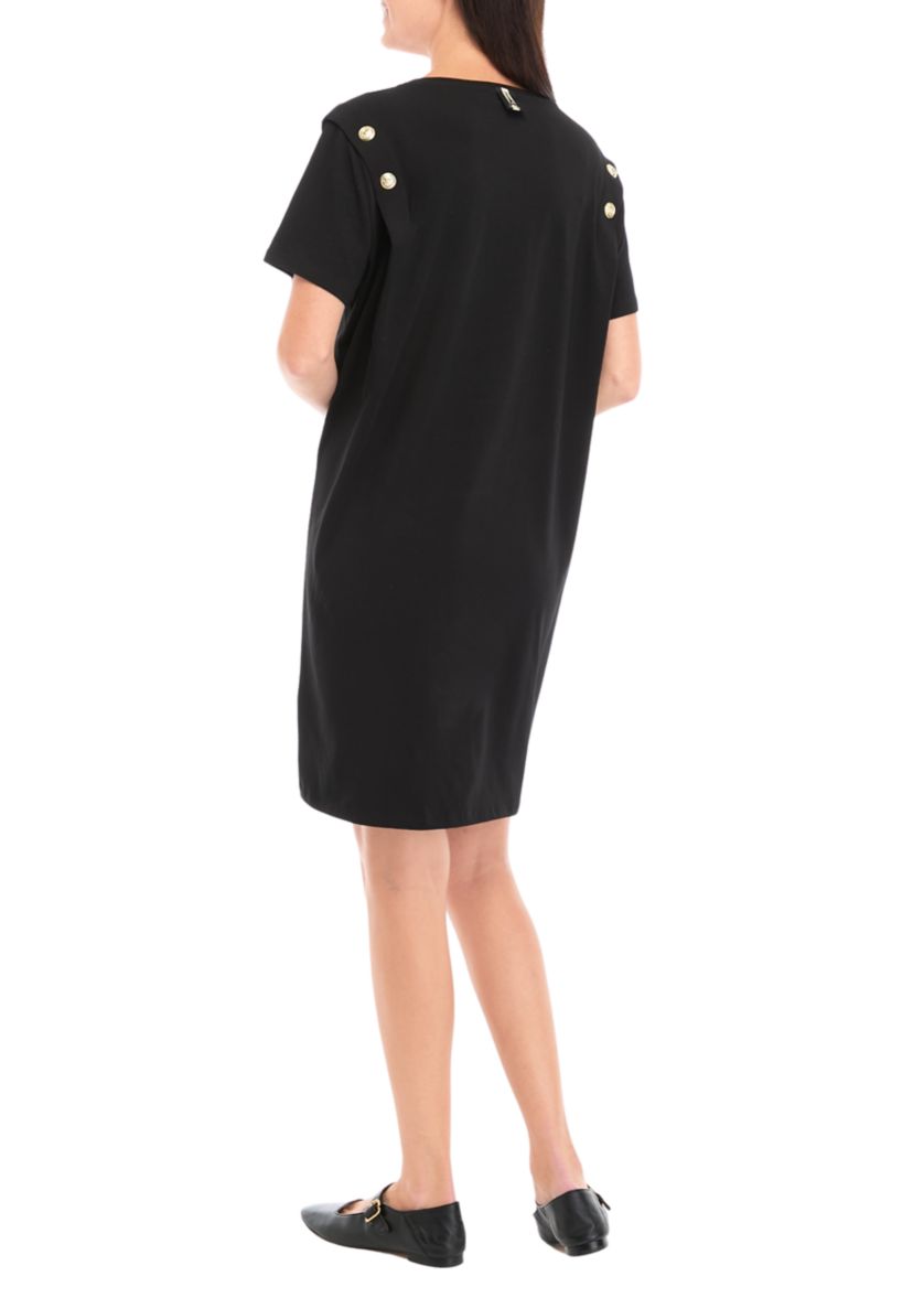 Womens Heart Karl Short Sleeve T-Shirt Dress