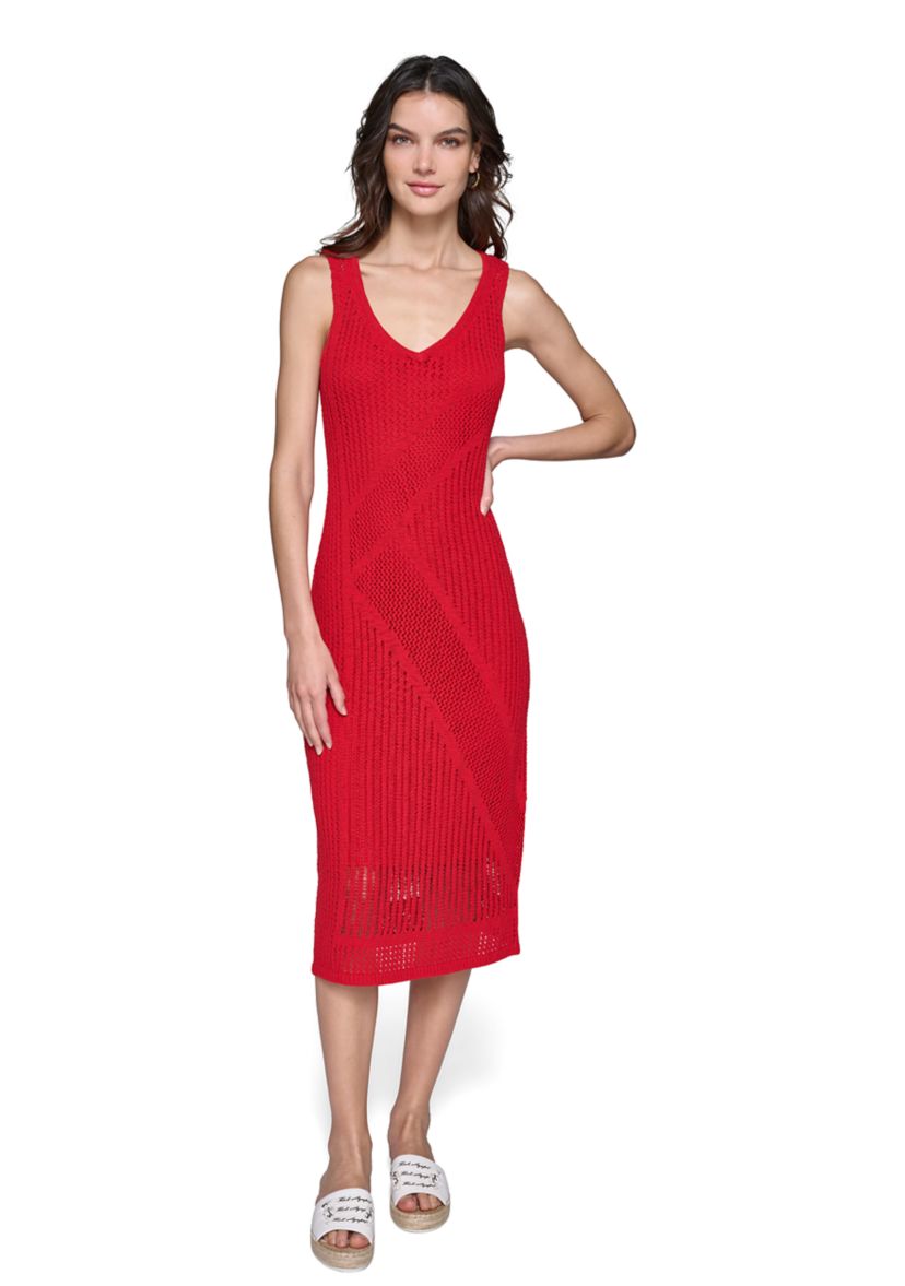 Womens Crochet Dress