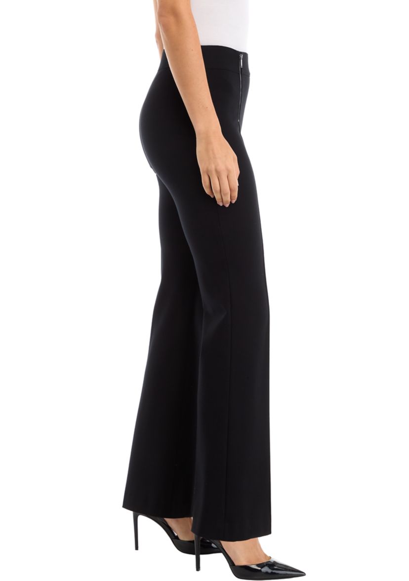 Womens Wide Leg Ponte Pants