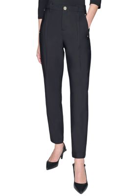 KARL LAGERFELD PARIS Women's Side Embellished Slim Pants | belk
