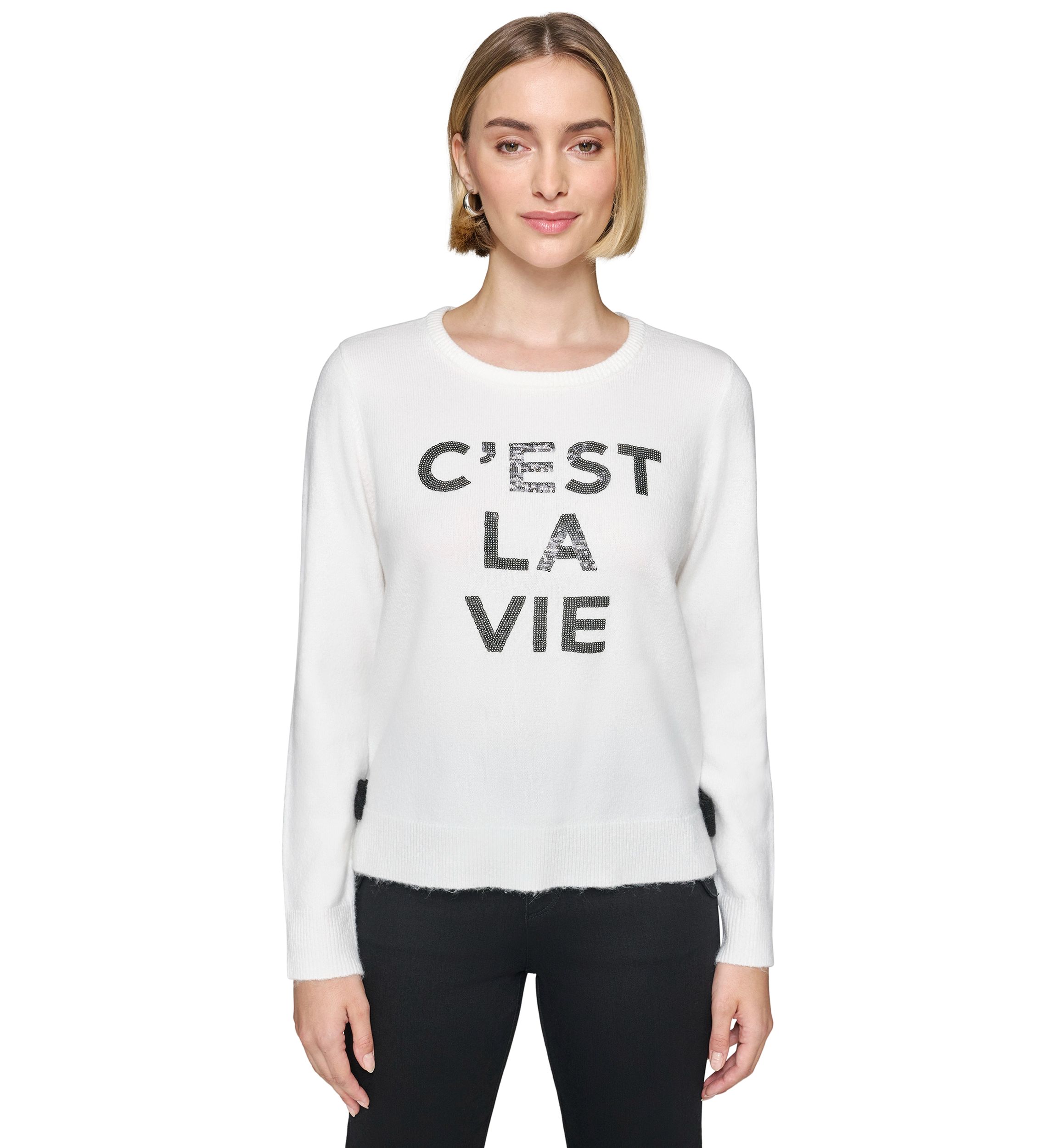 Womens Cest La Vie Sweater 