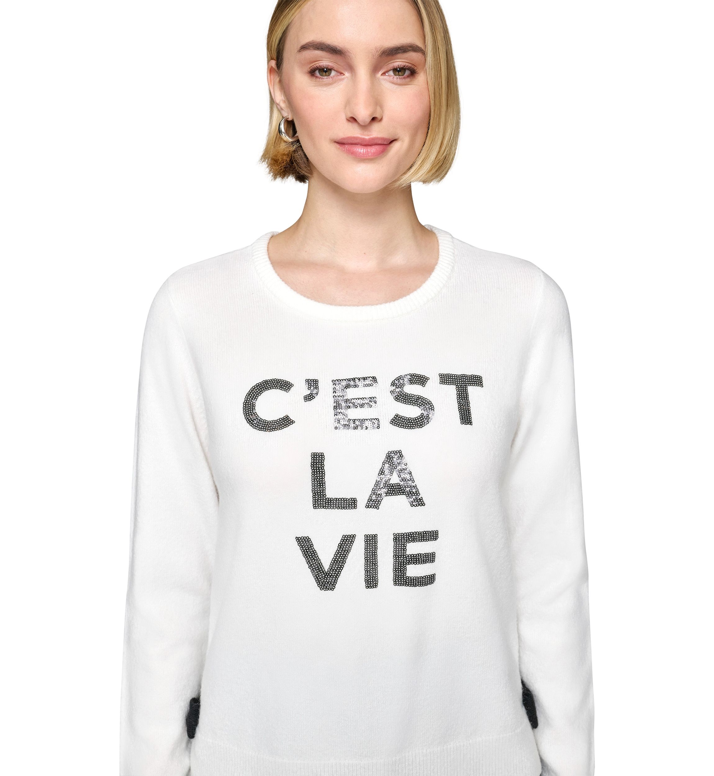 Womens Cest La Vie Sweater 