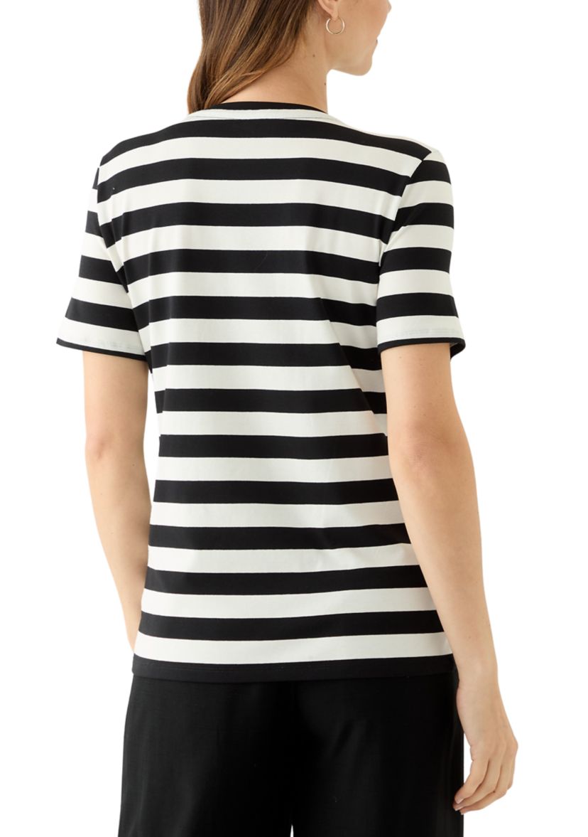 Womens Cest Moi Short Sleeve Stripe T-Shirt