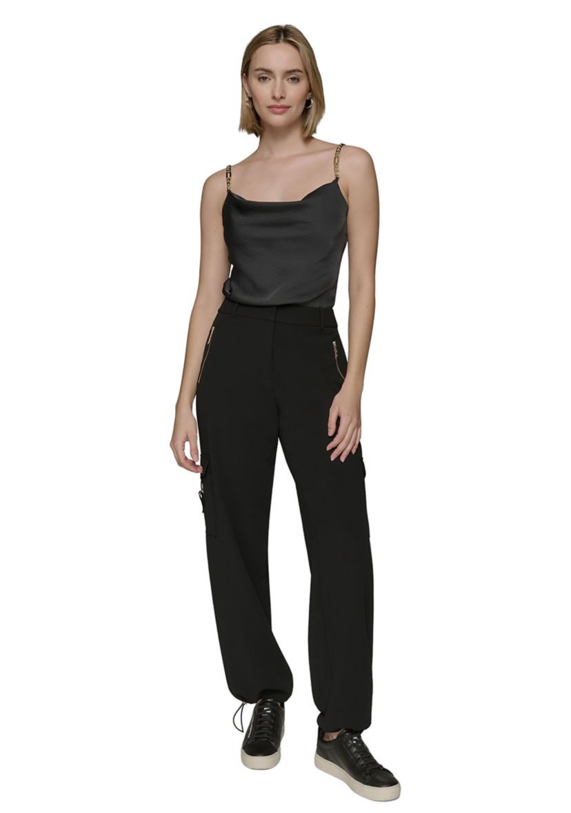 Womens Zip Pocket Pants