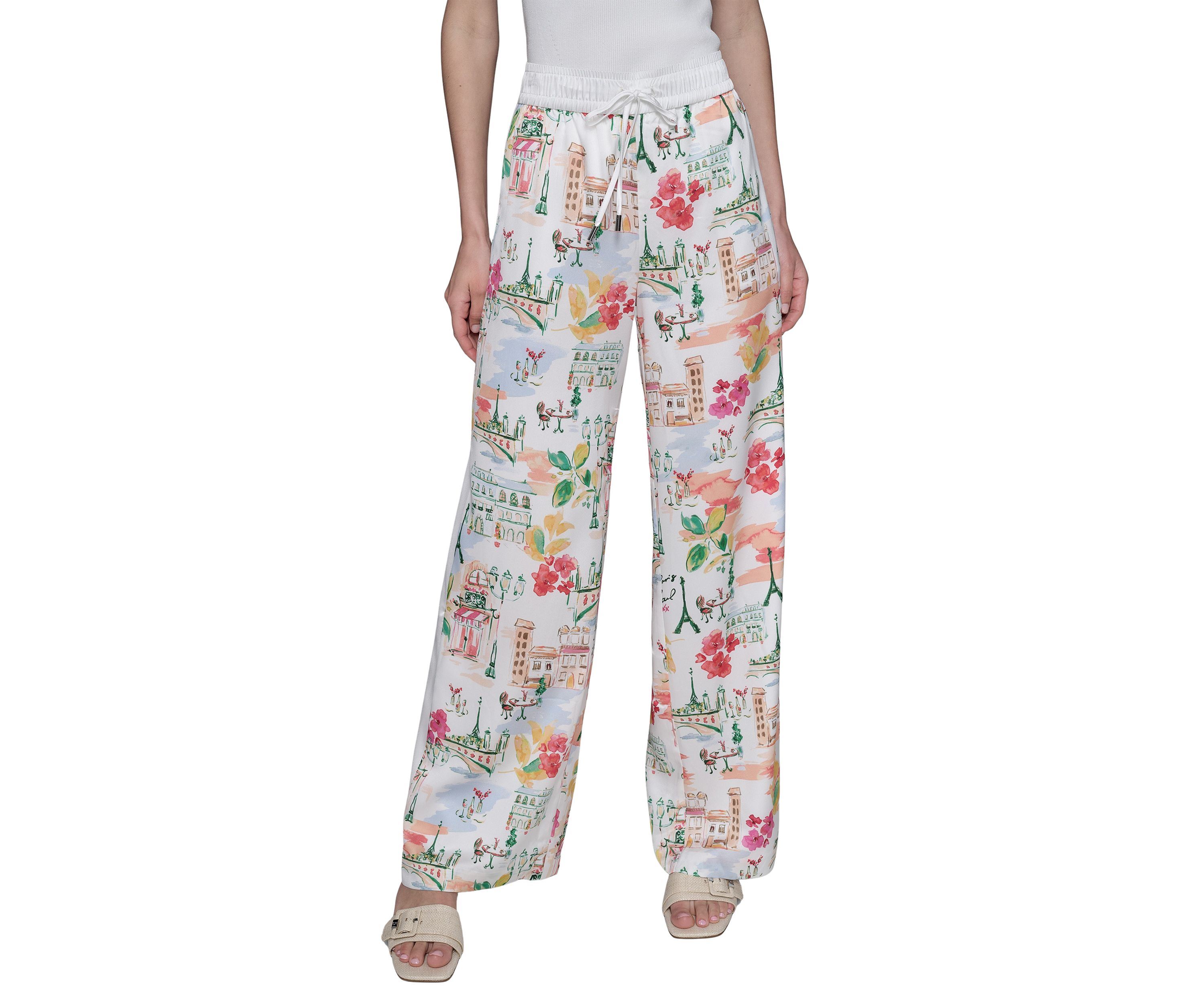 Womens Destination Printed Pants