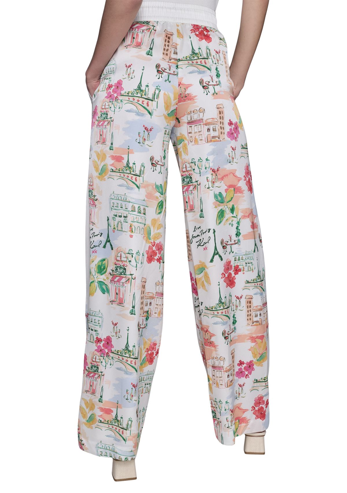 Womens Destination Printed Pants