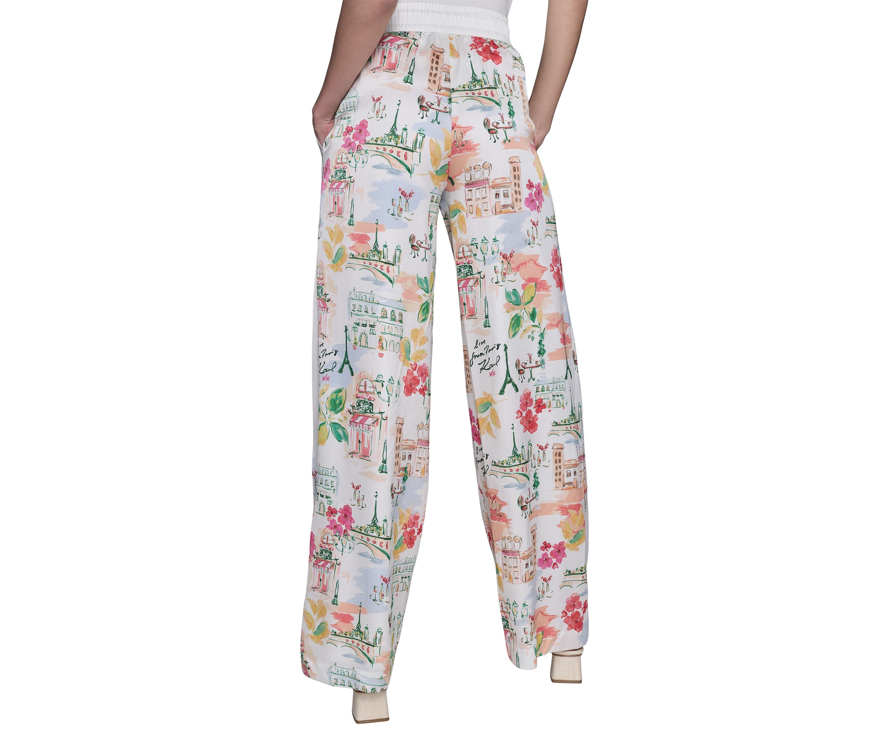 Womens Destination Printed Pants