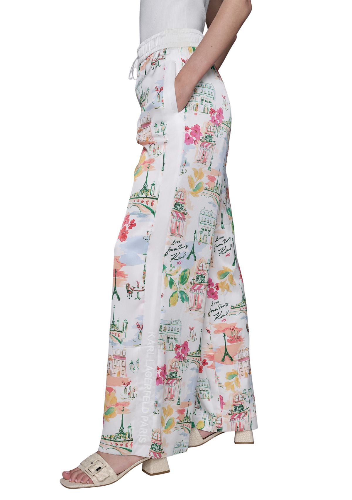 Womens Destination Printed Pants