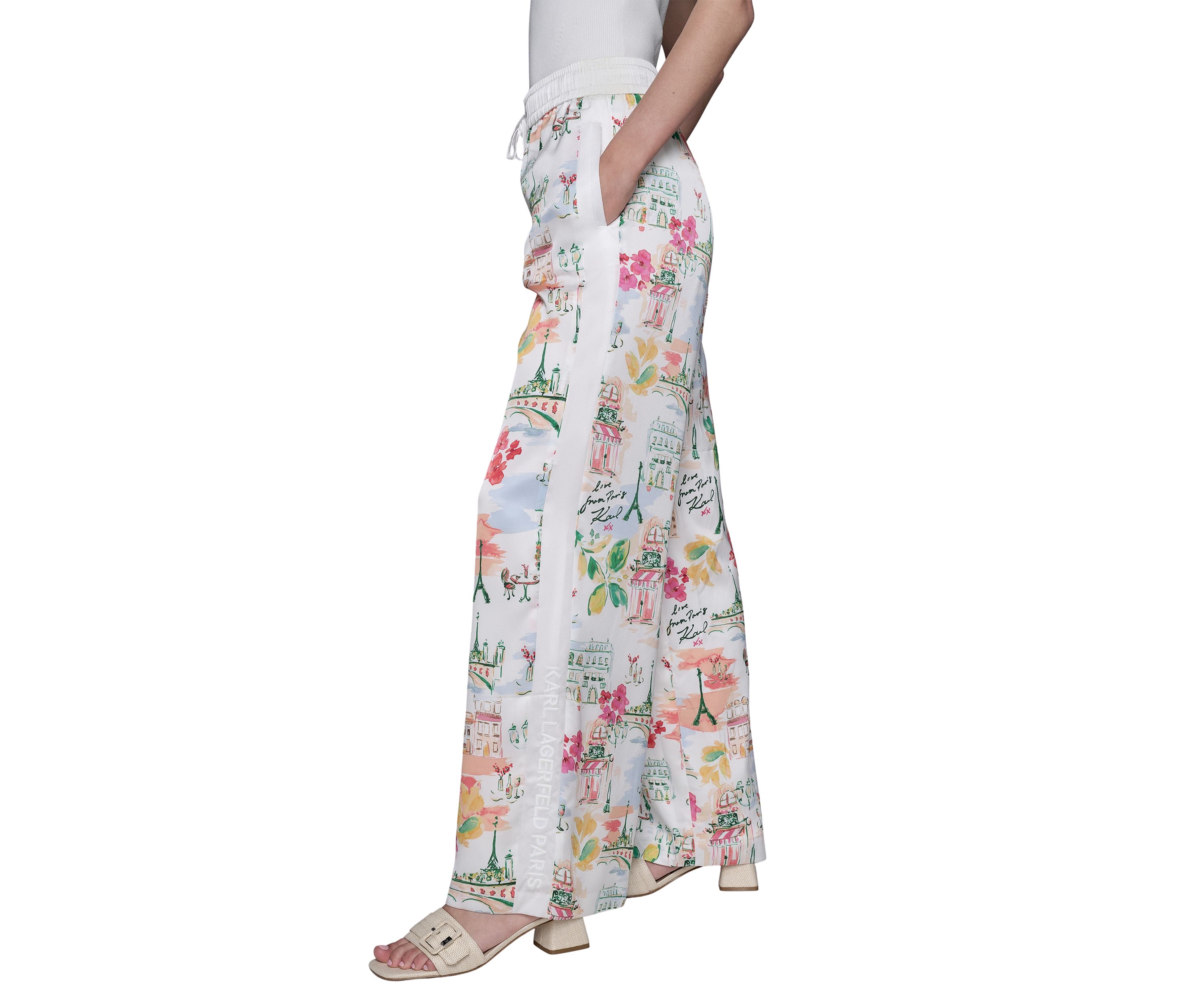 Womens Destination Printed Pants