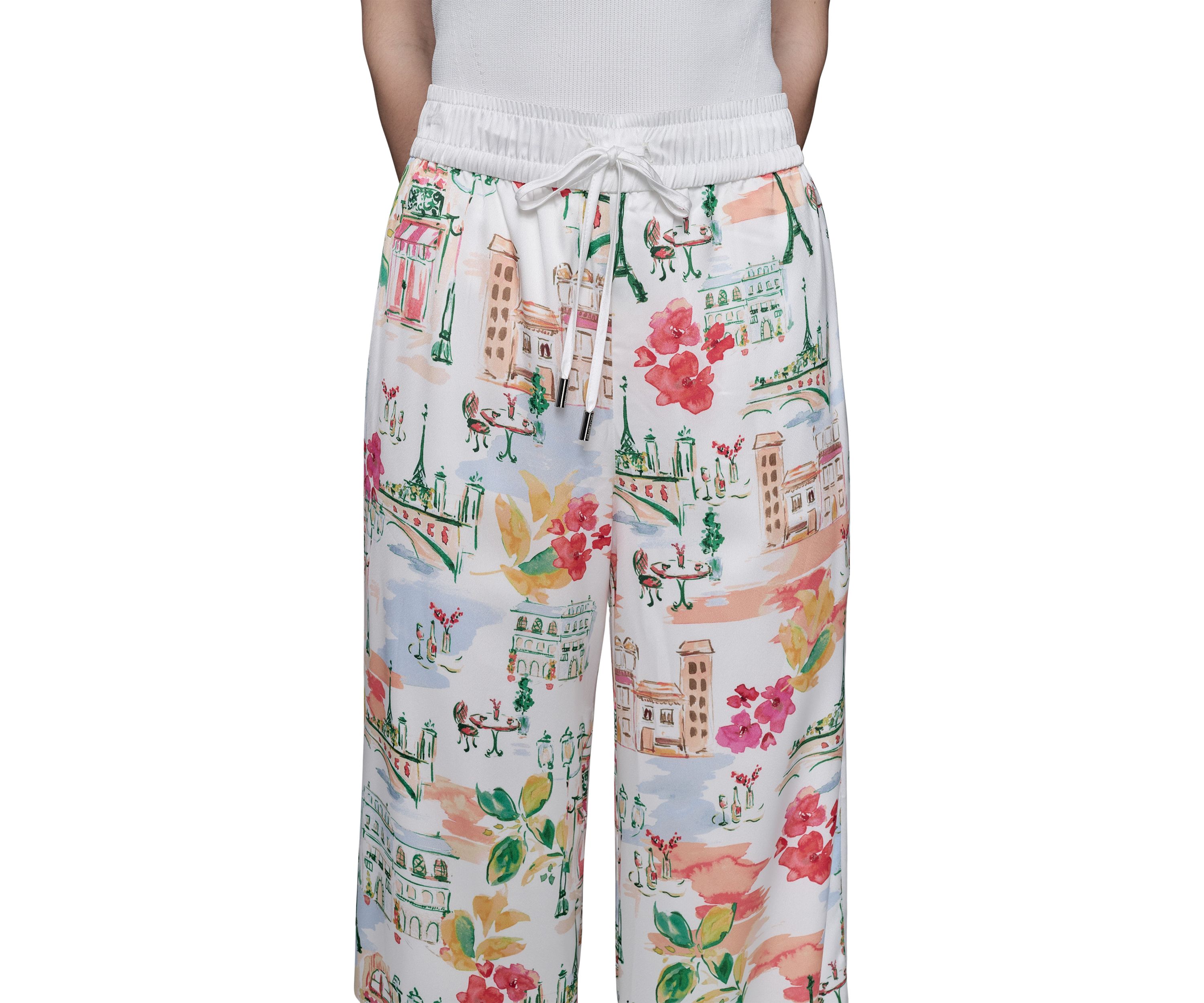 Womens Destination Printed Pants