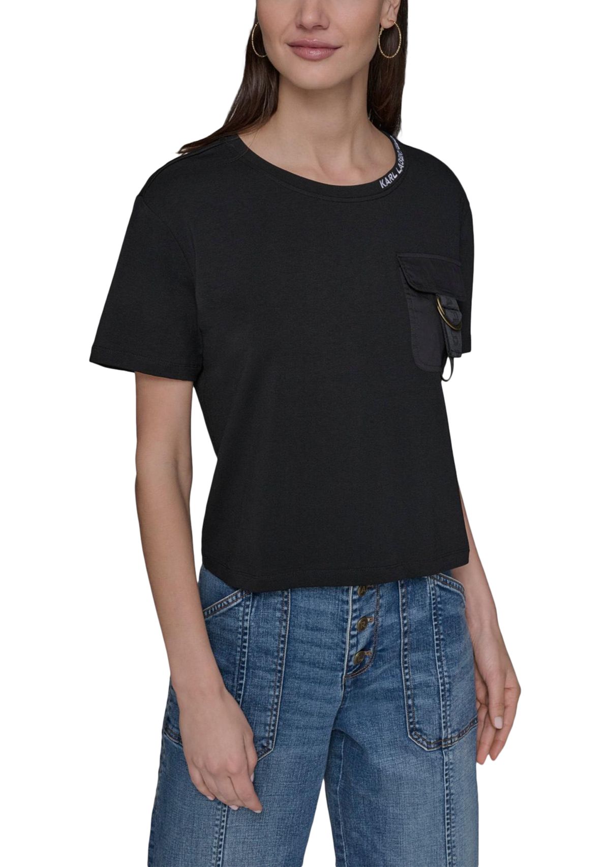 Womens D-Ring Pocket T-Shirt 