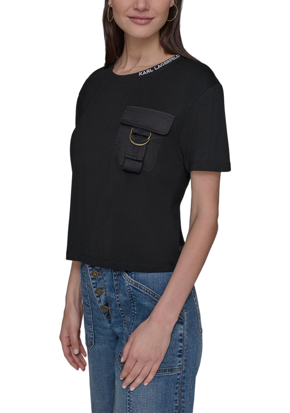 Womens D-Ring Pocket T-Shirt 