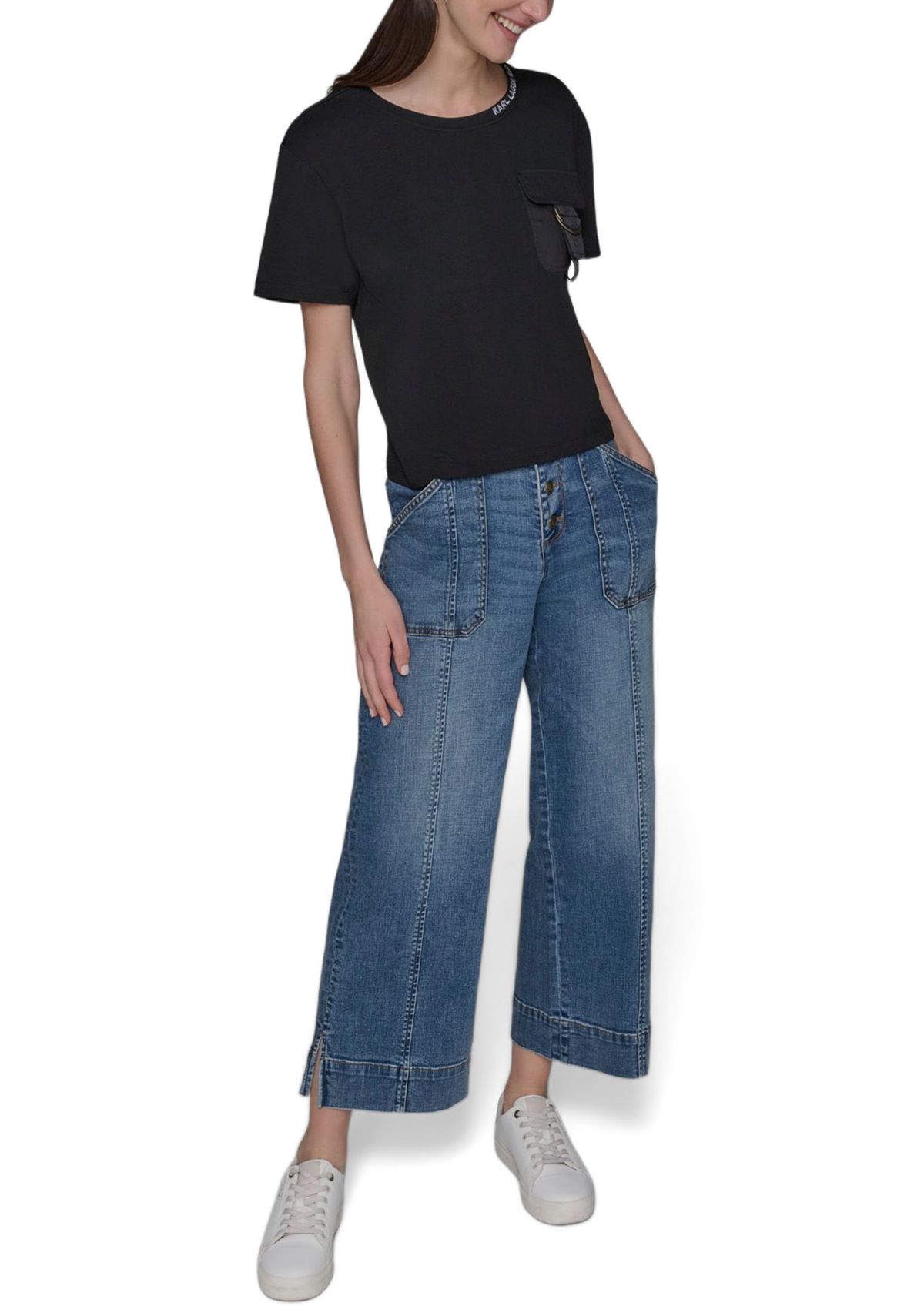 Womens D-Ring Pocket T-Shirt 