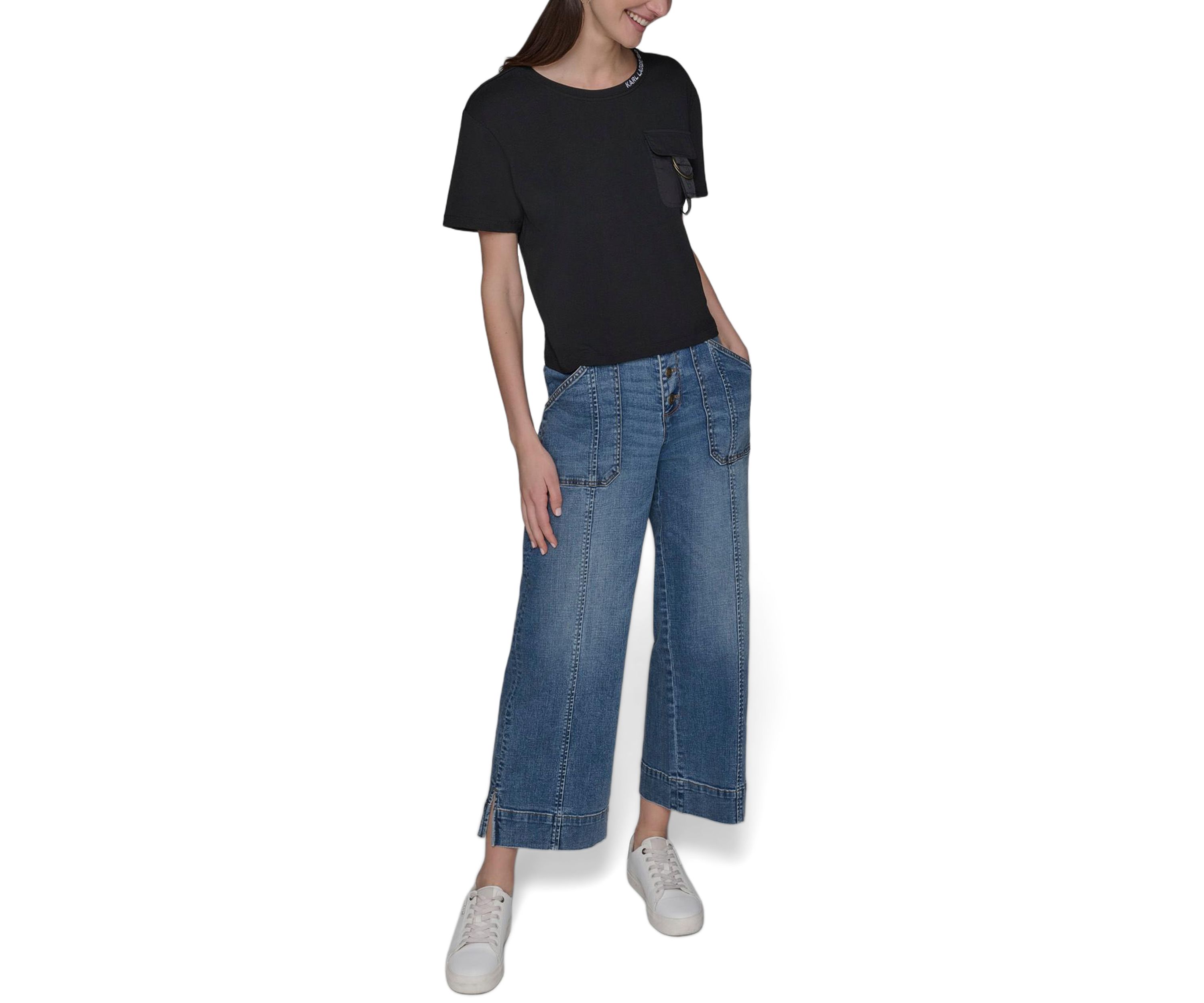 Womens D-Ring Pocket T-Shirt 