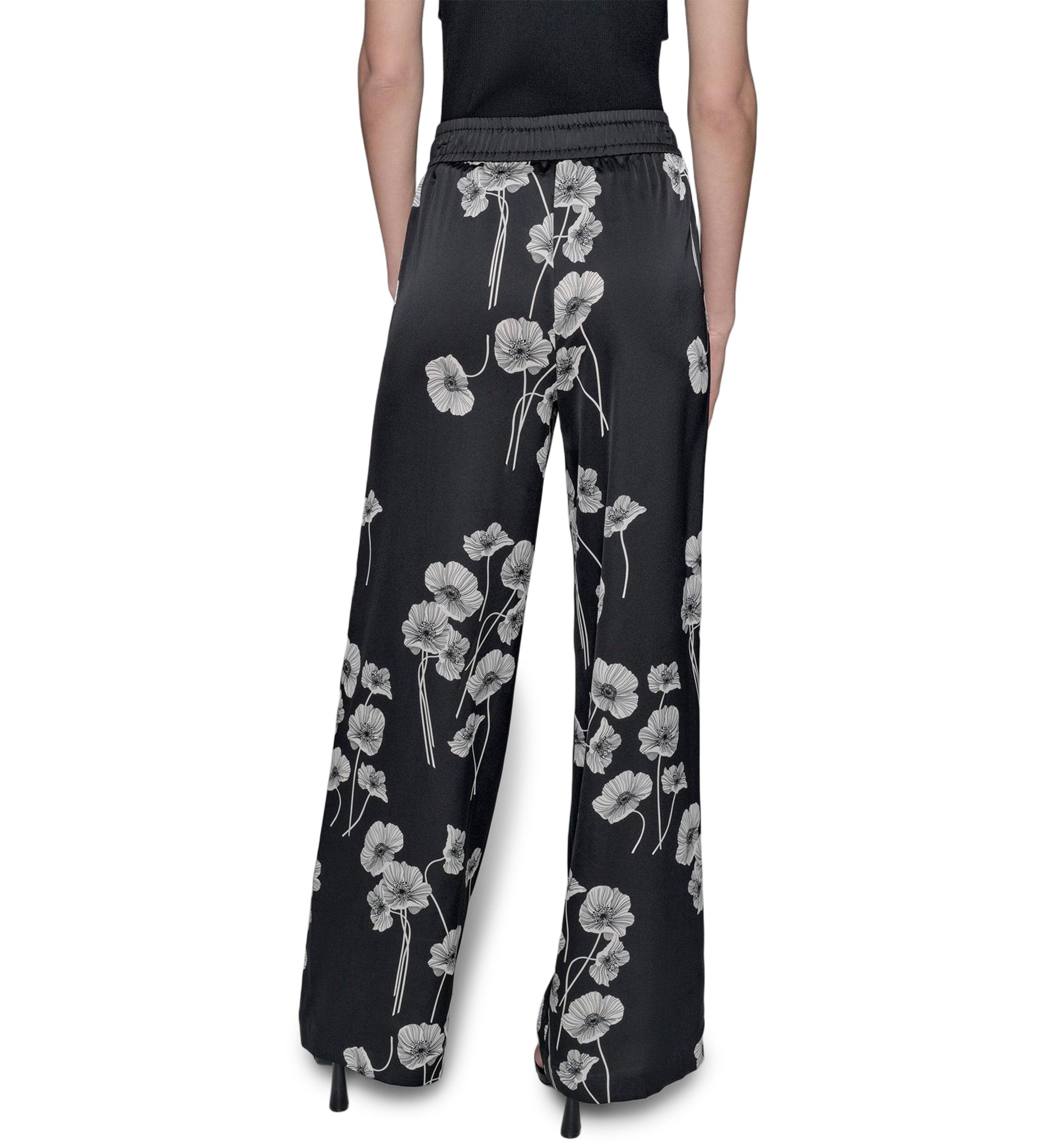 Womens Floral Printed Soft Pants