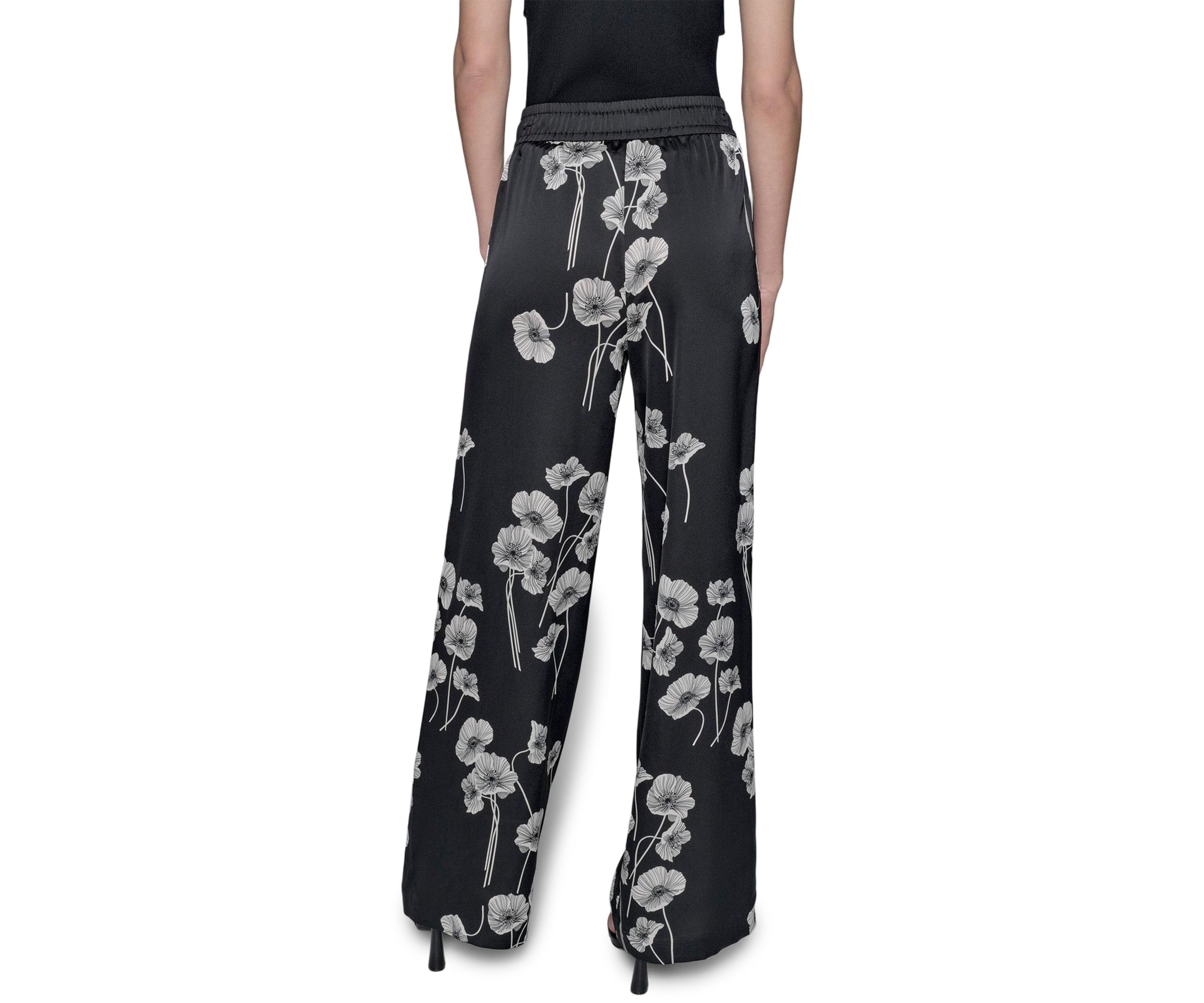 Womens Floral Printed Soft Pants