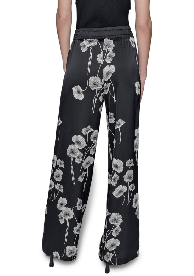 Womens Floral Printed Soft Pants