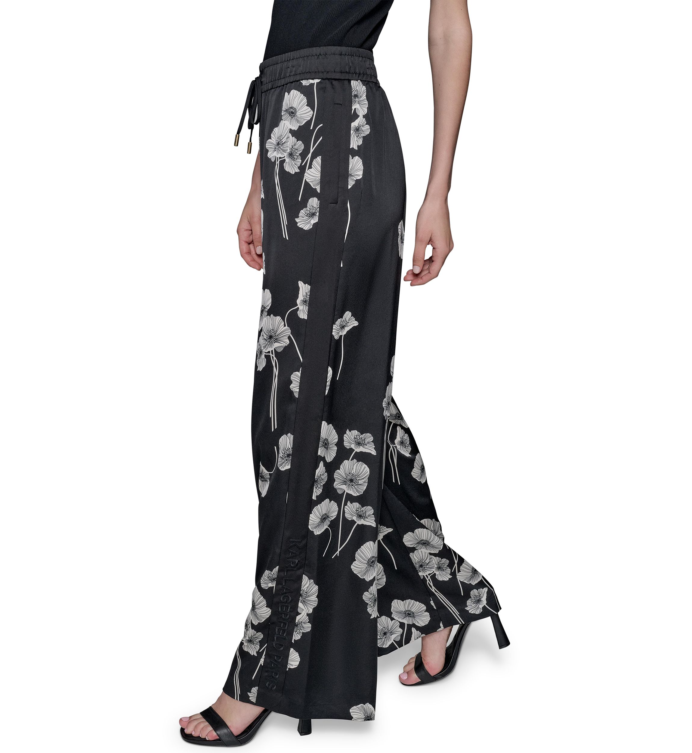 Womens Floral Printed Soft Pants