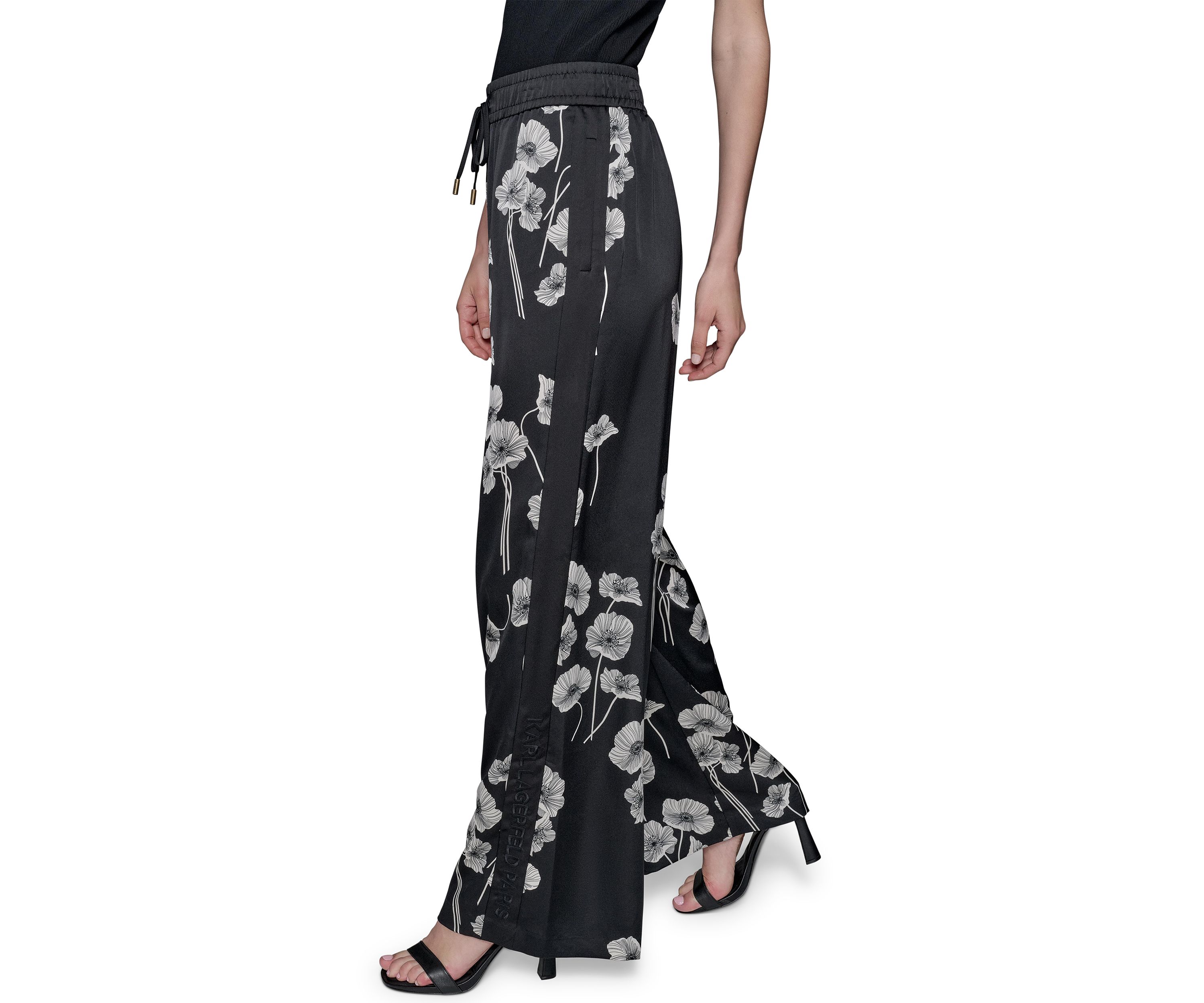 Womens Floral Printed Soft Pants