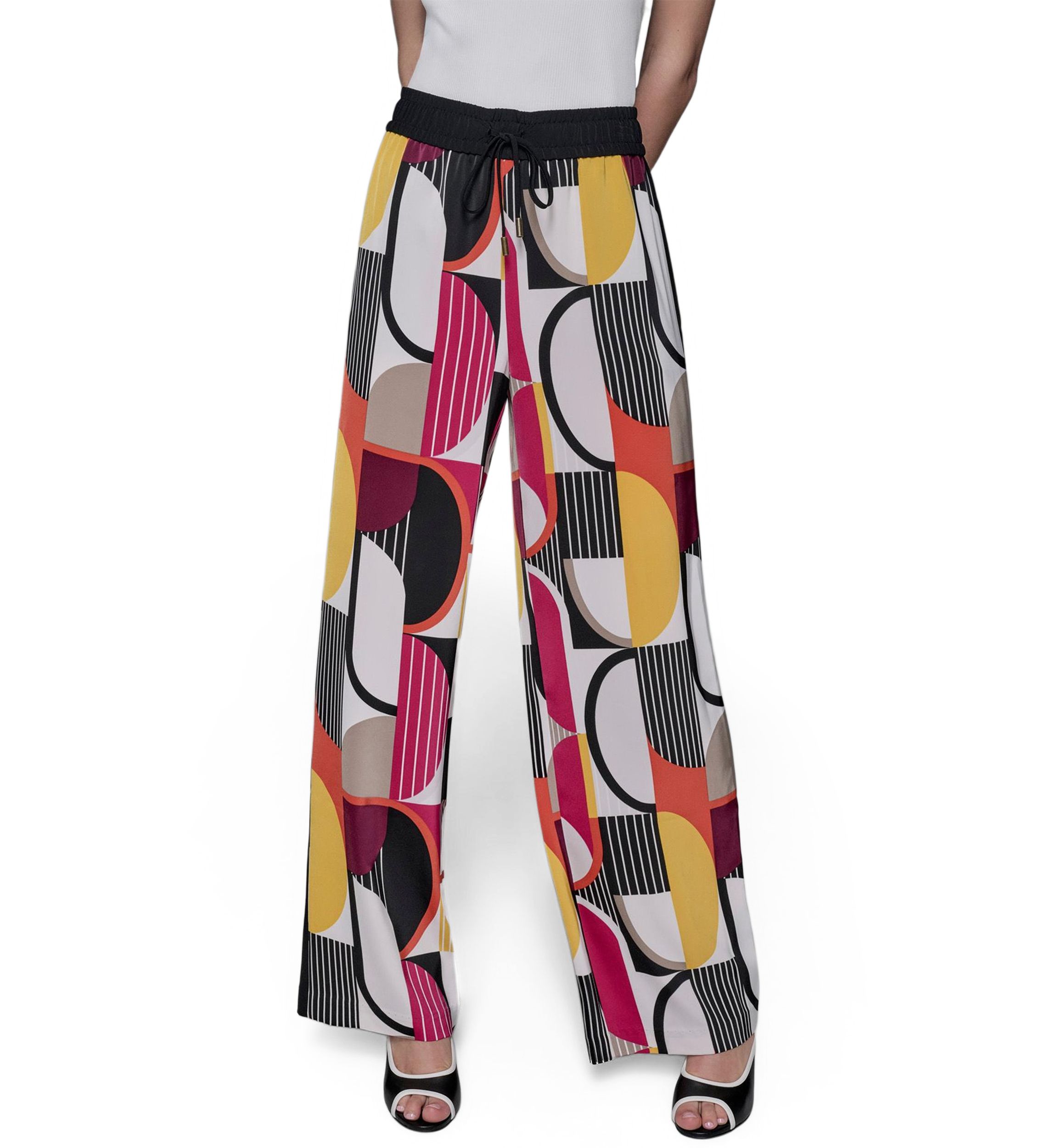 Womens Geo Printed Soft Pants