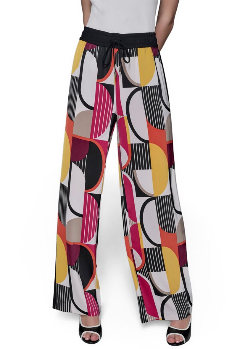 Womens Geo Printed Soft Pants