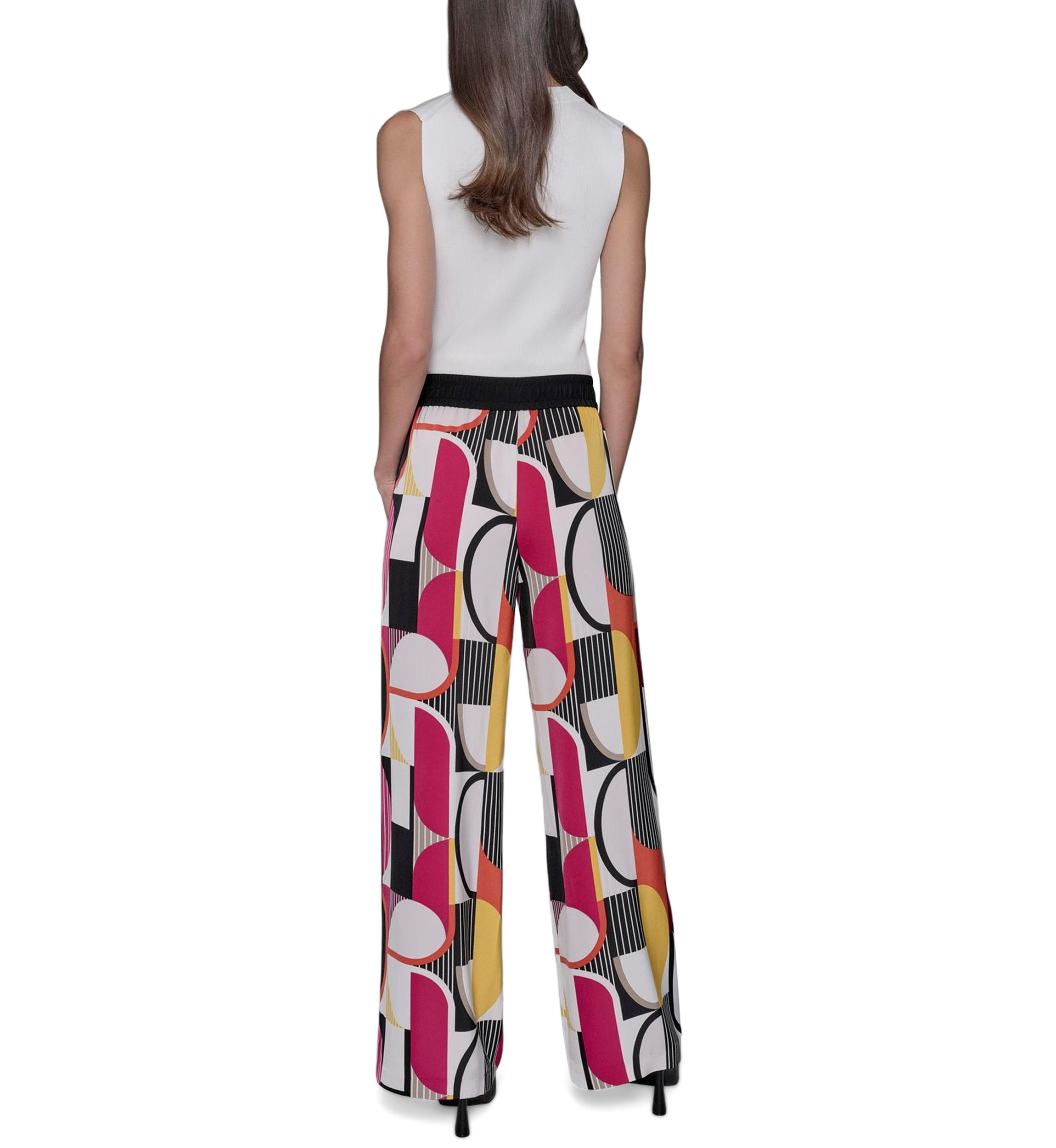 Womens Geo Printed Soft Pants