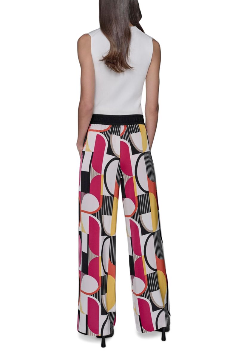 Womens Geo Printed Soft Pants