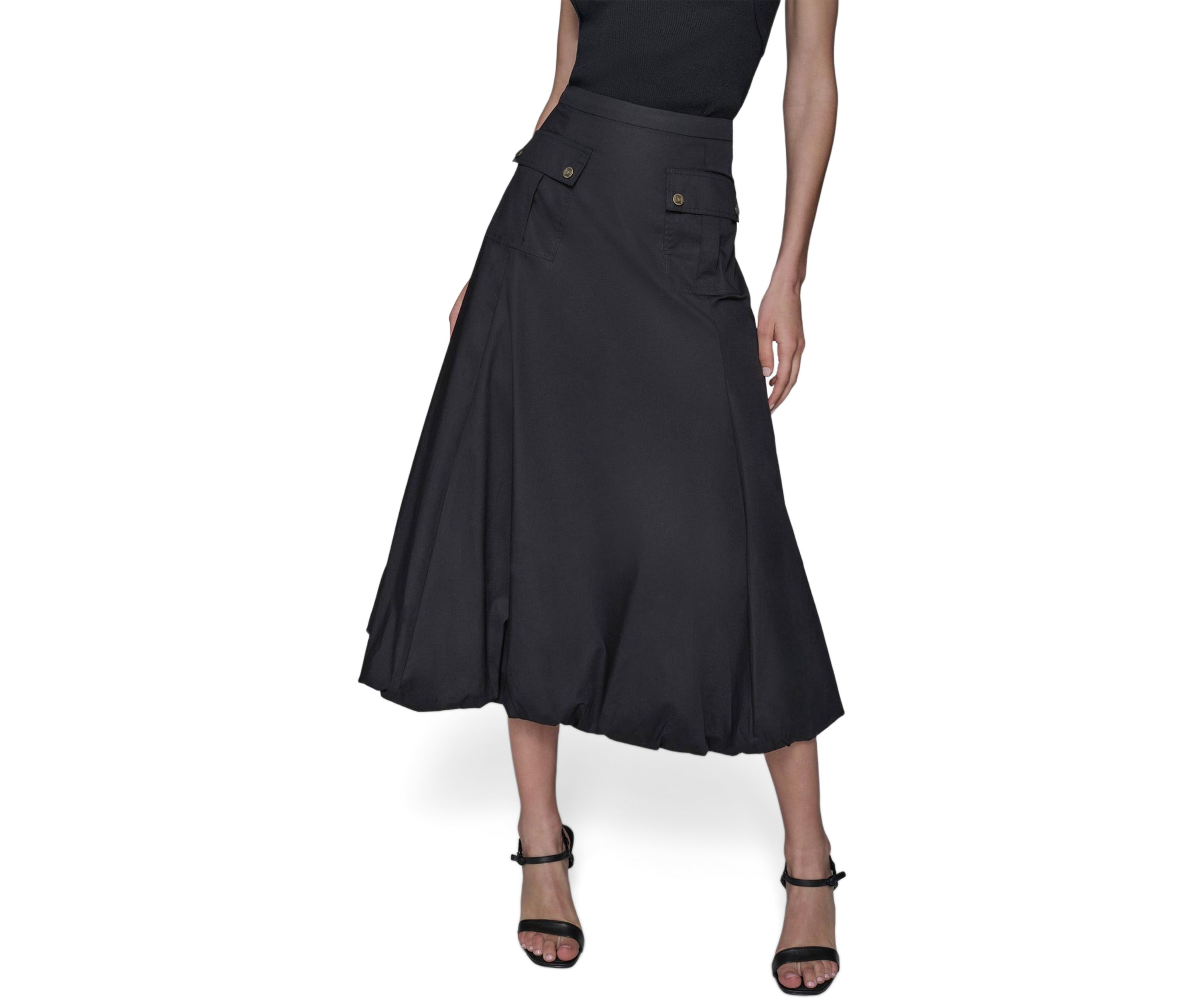 Womens Cargo Bubble Skirt