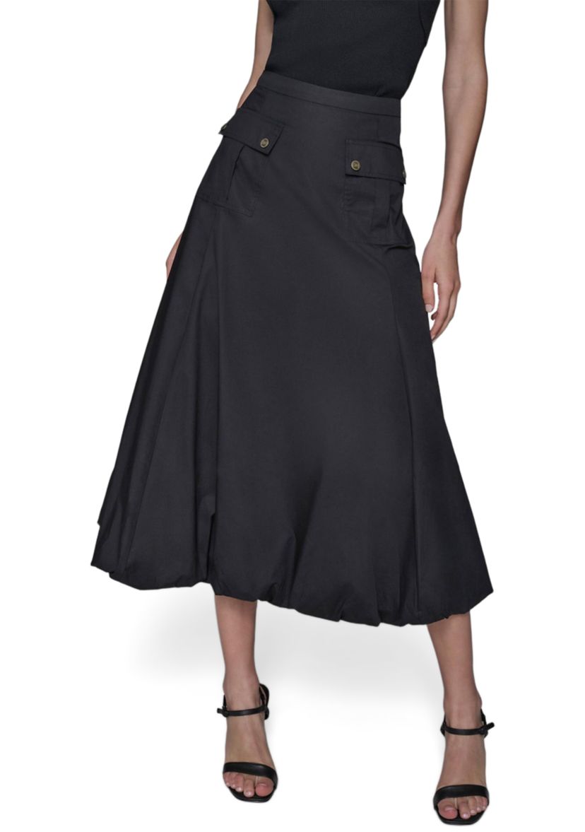 Womens Cargo Bubble Skirt