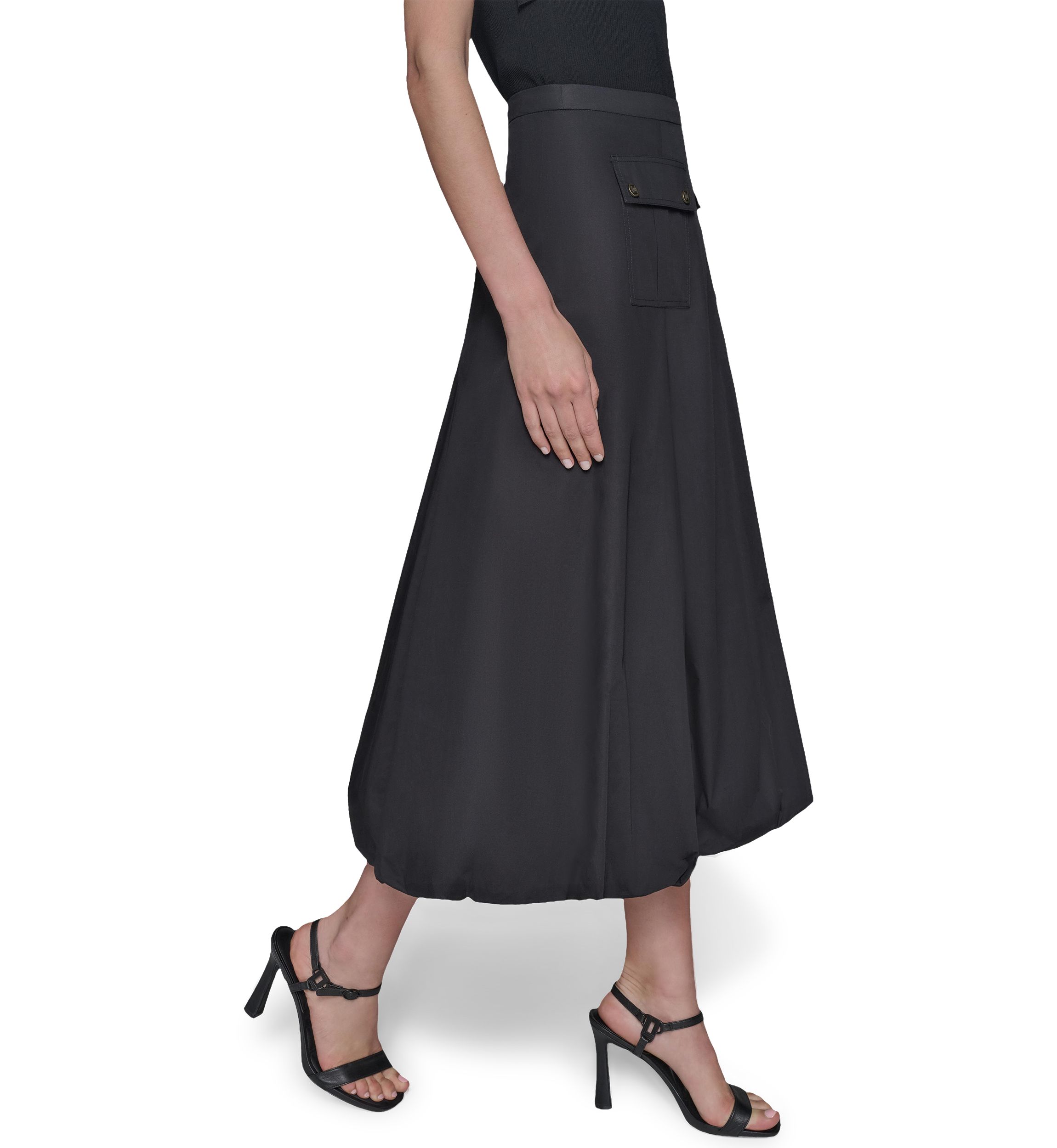 Womens Cargo Bubble Skirt