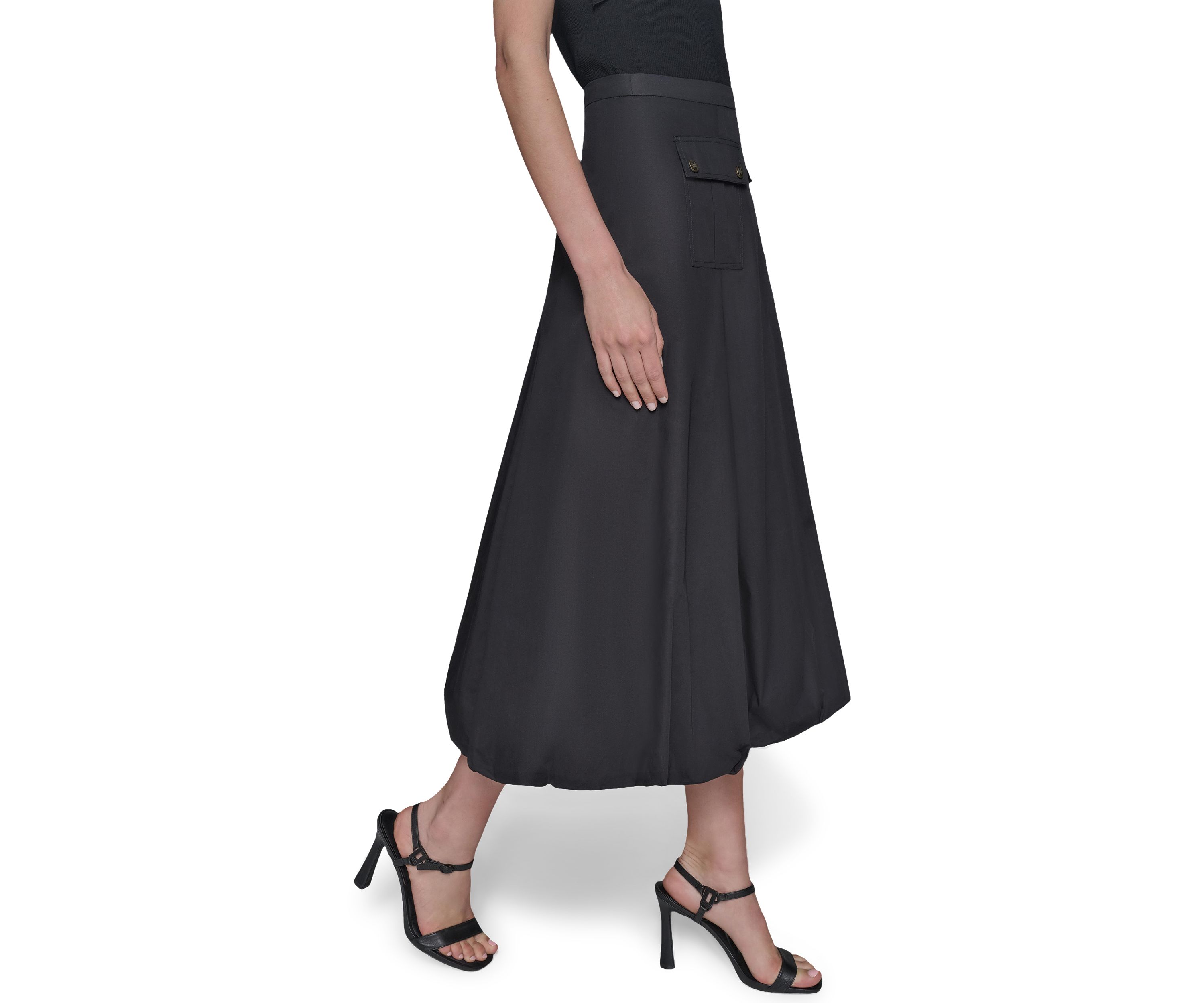 Womens Cargo Bubble Skirt