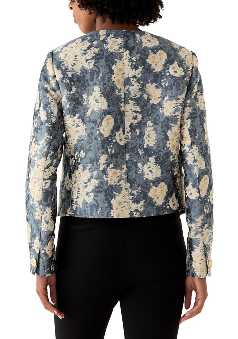 Womens Embroidered Floral Lady Jacket