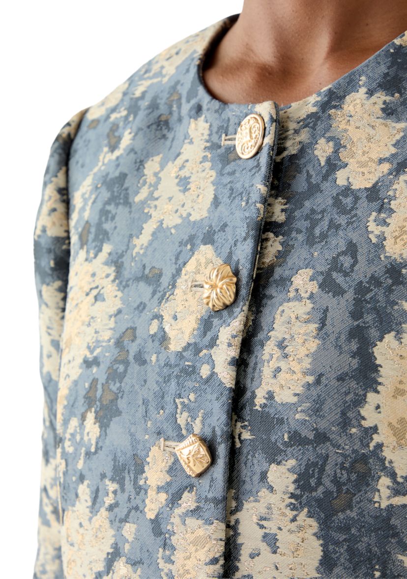 Womens Embroidered Floral Lady Jacket