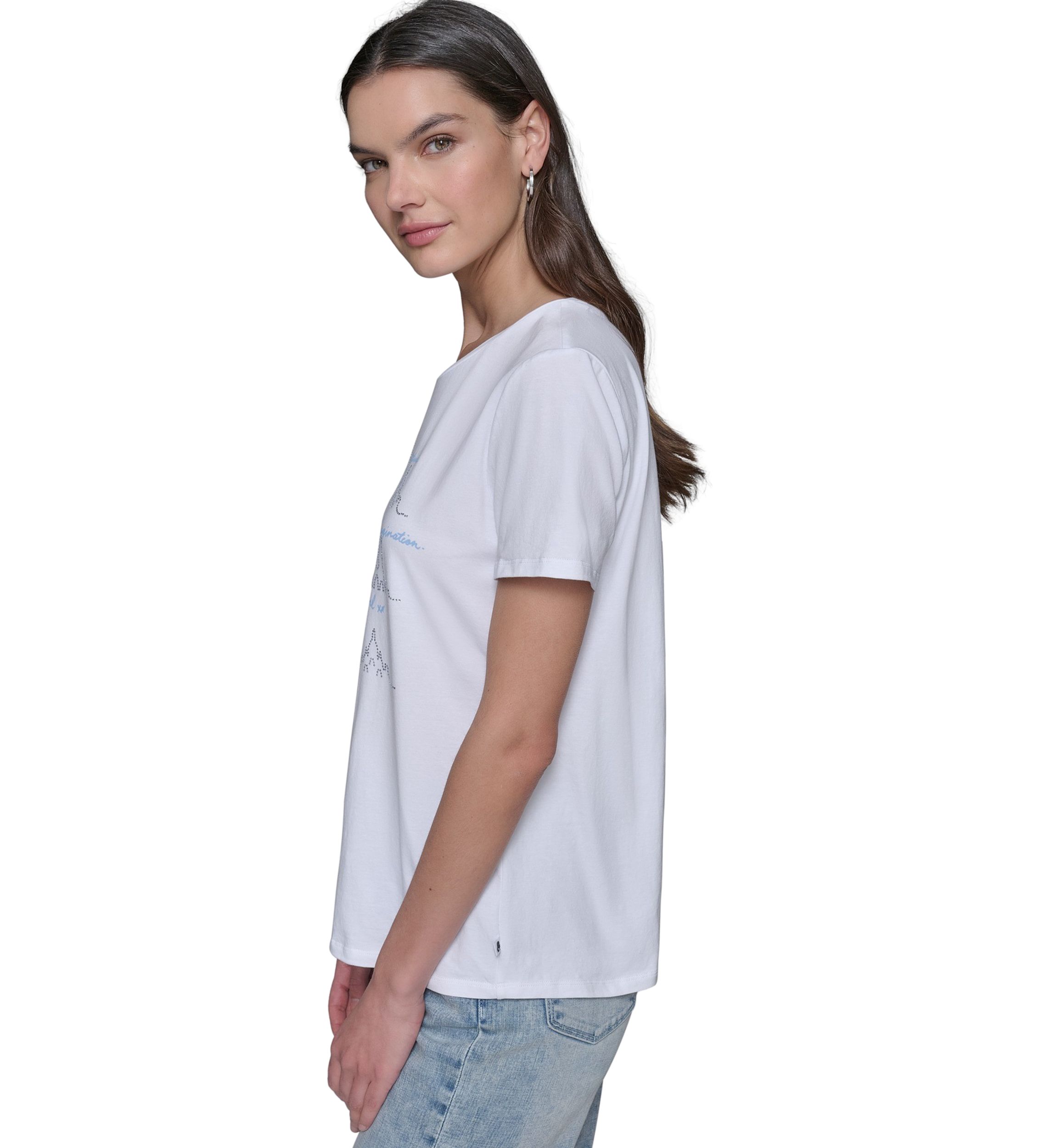 Womens Paris Landmark T-Shirt