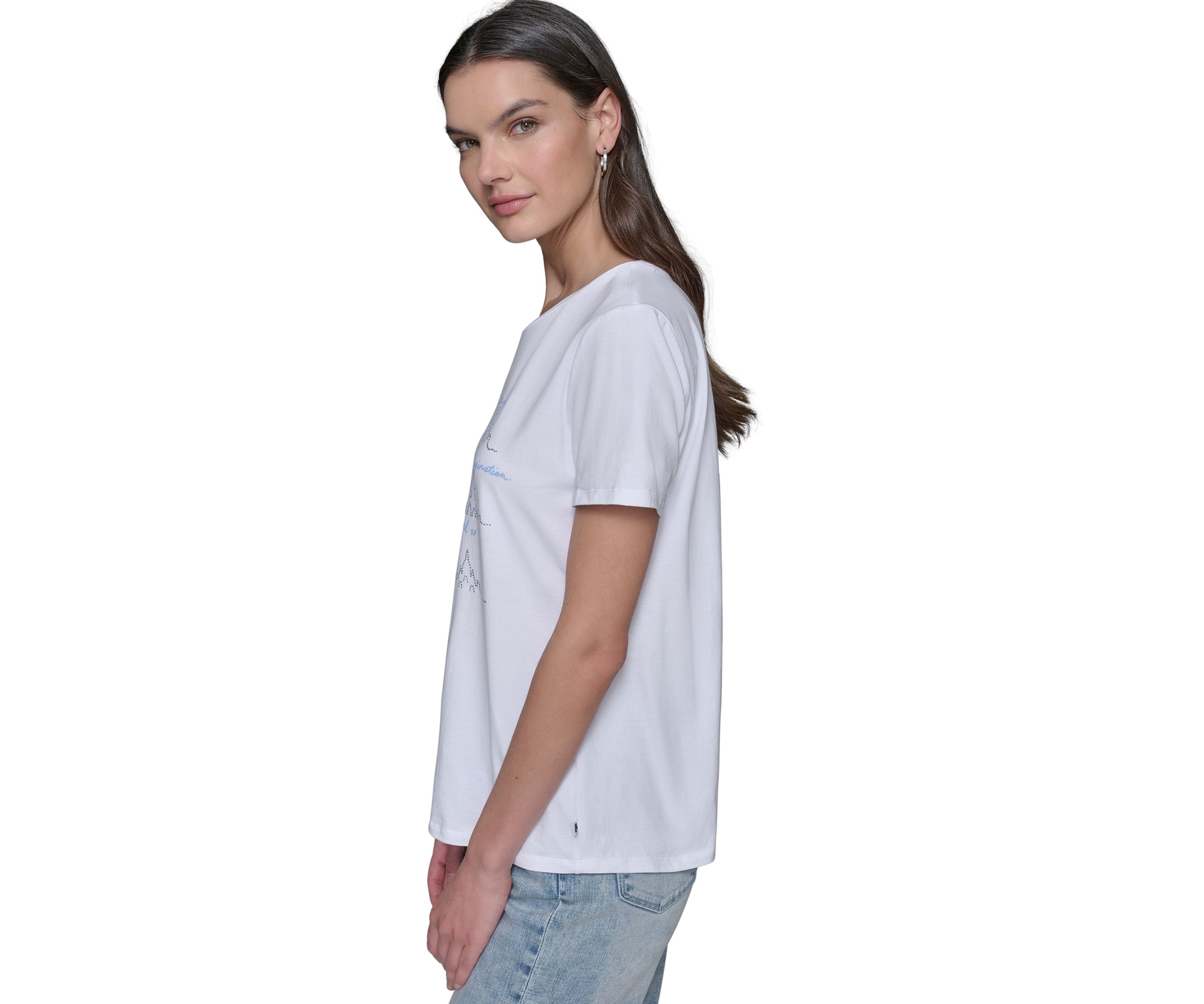 Womens Paris Landmark T-Shirt