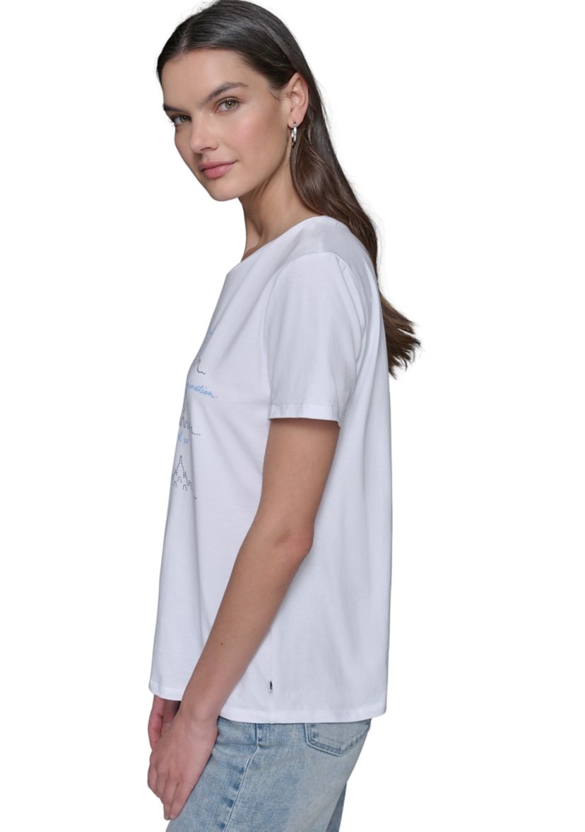 Womens Paris Landmark T-Shirt