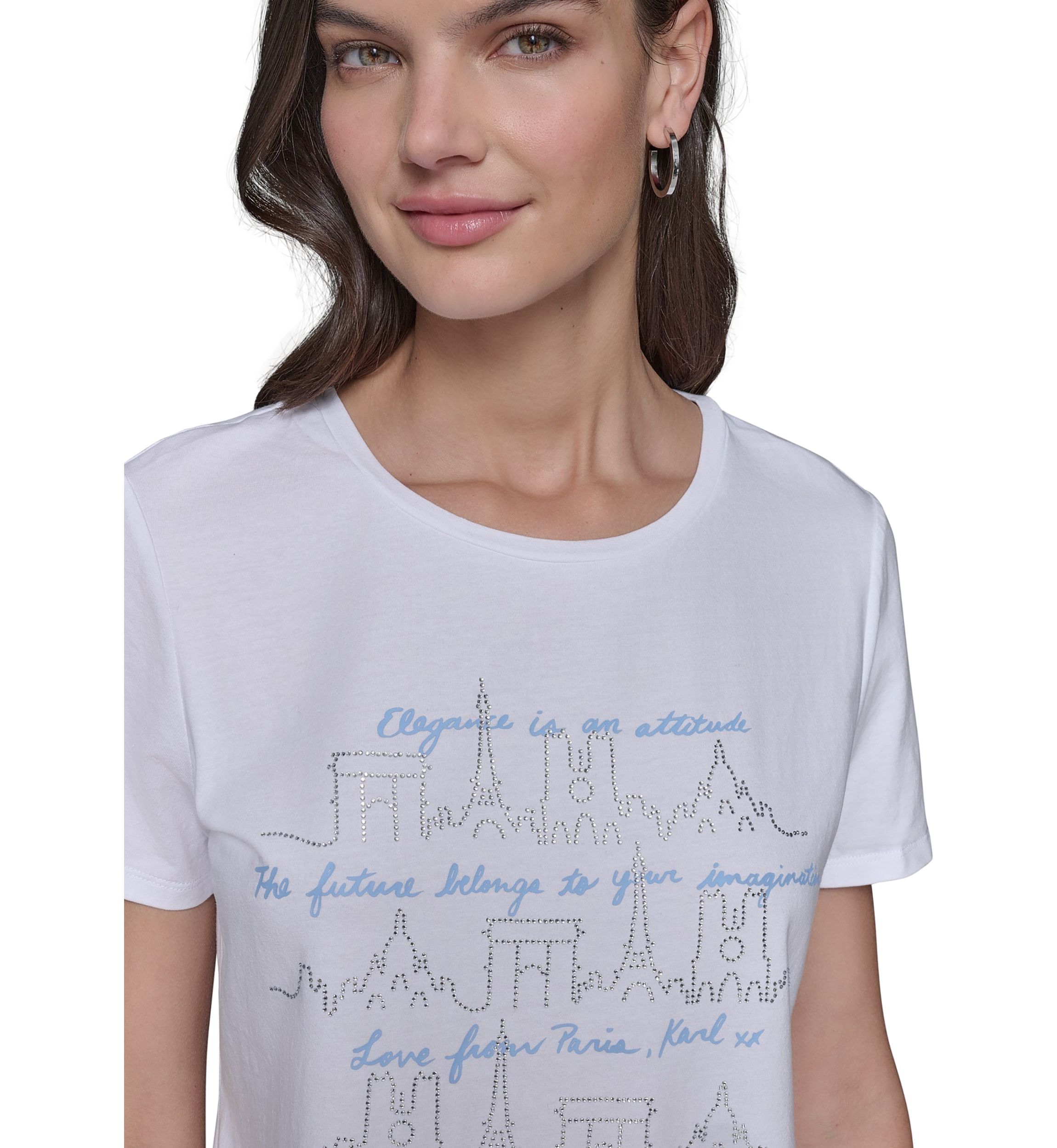 Womens Paris Landmark T-Shirt