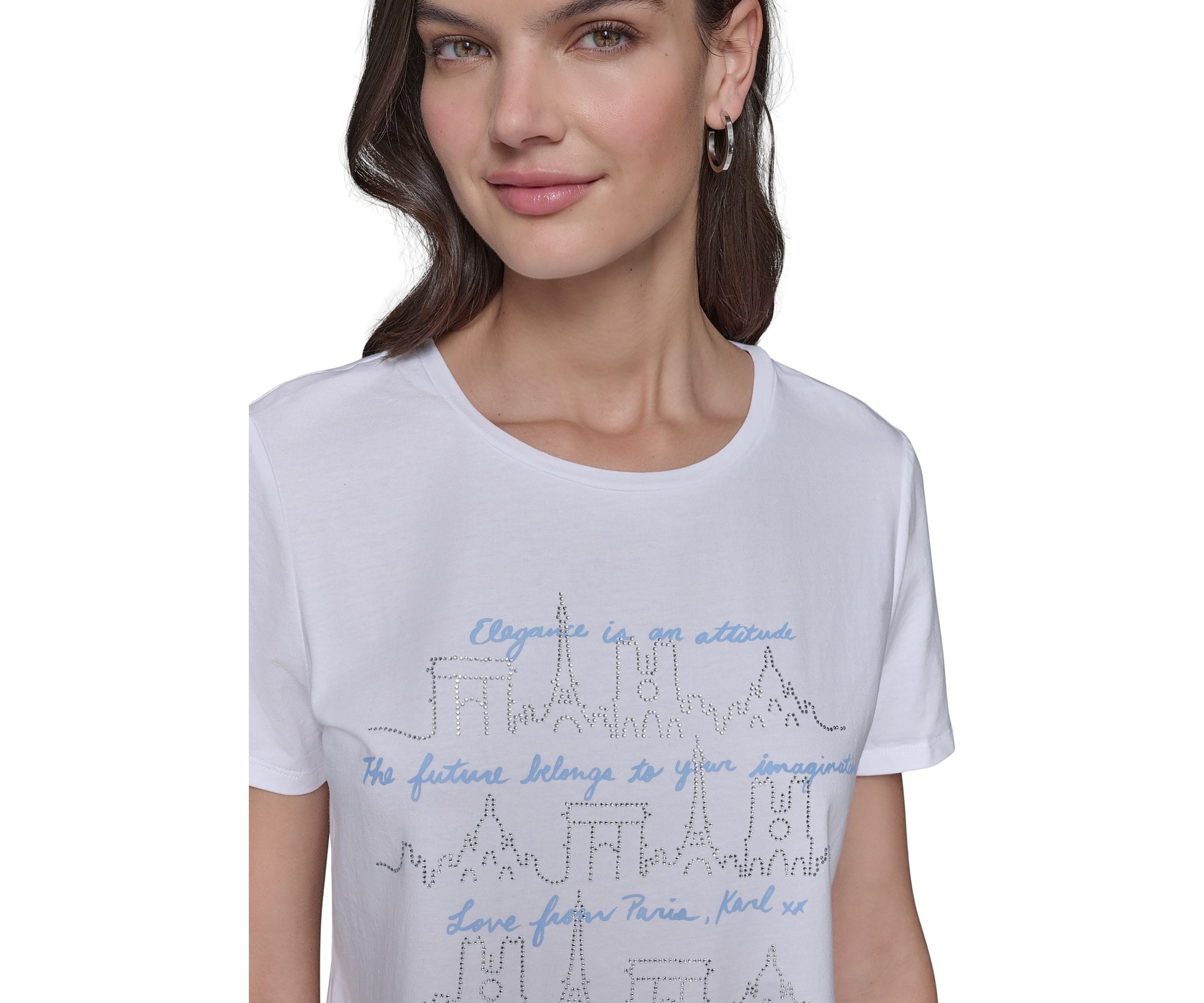 Womens Paris Landmark T-Shirt