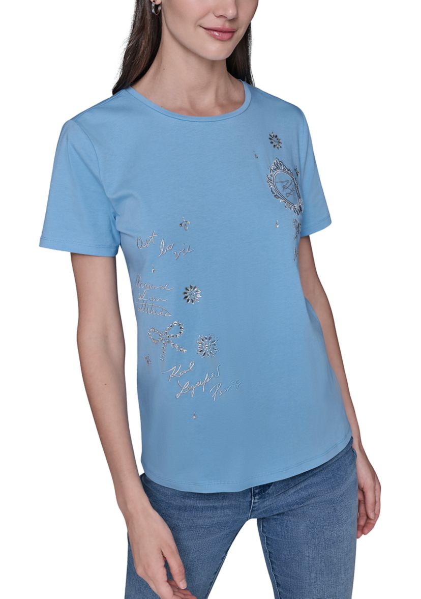Womens Patchwork Tee