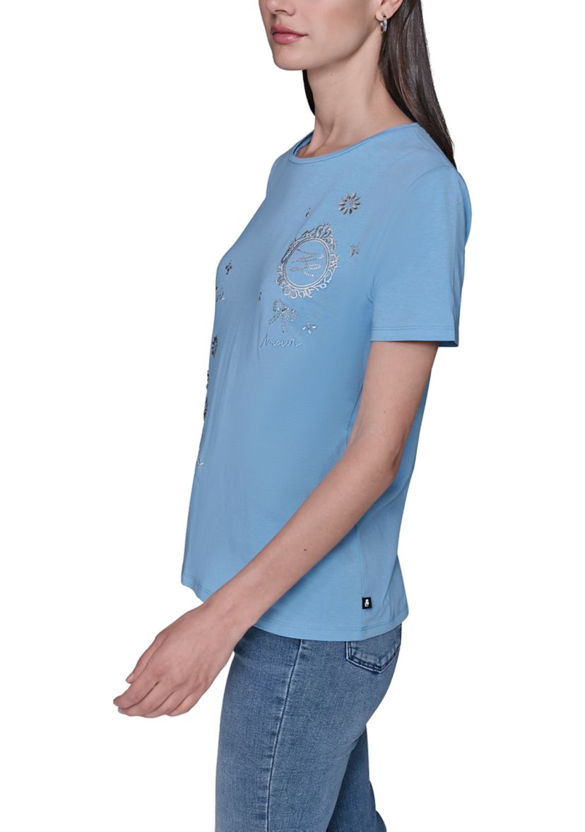 Womens Patchwork Tee