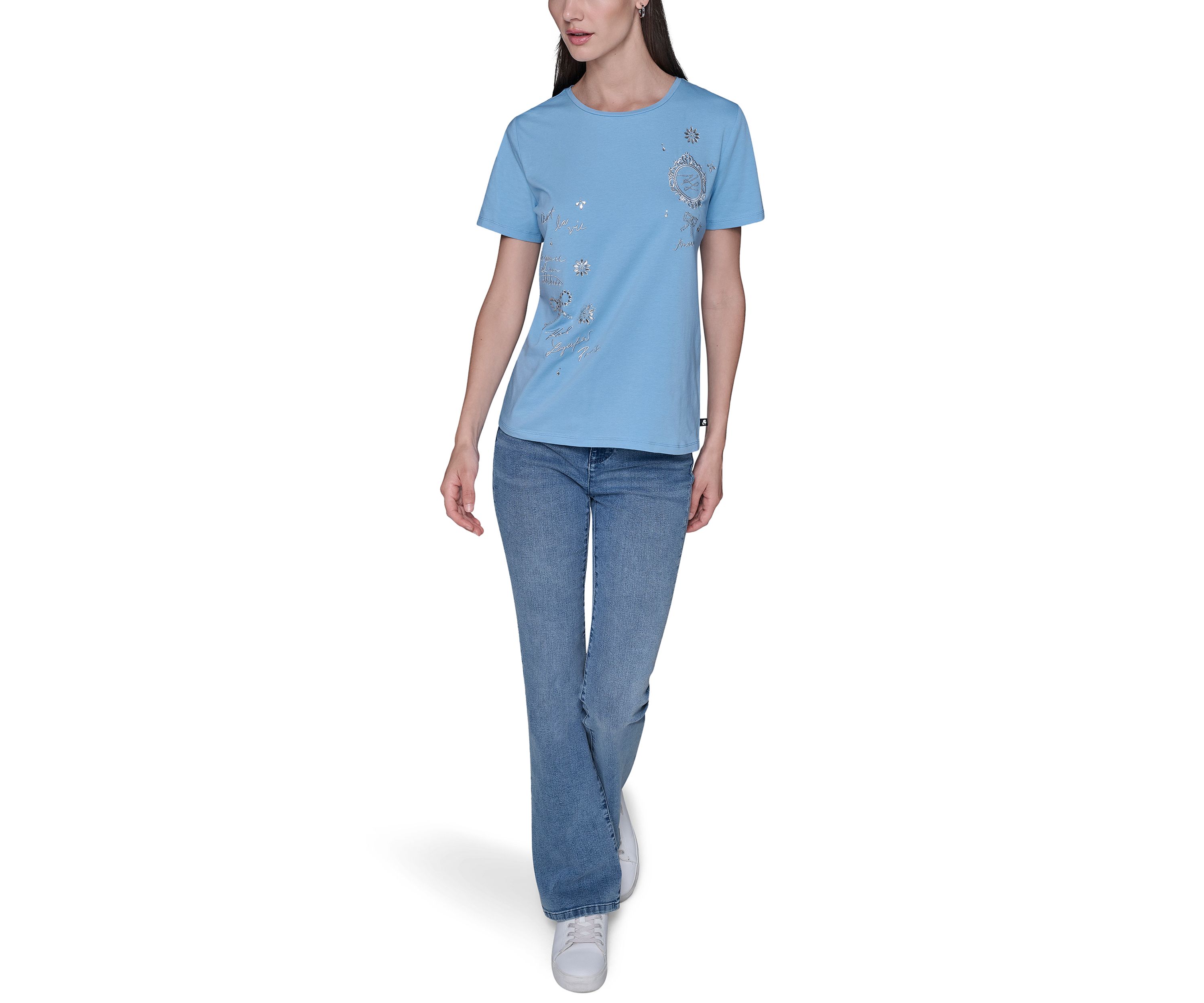 Womens Patchwork Tee