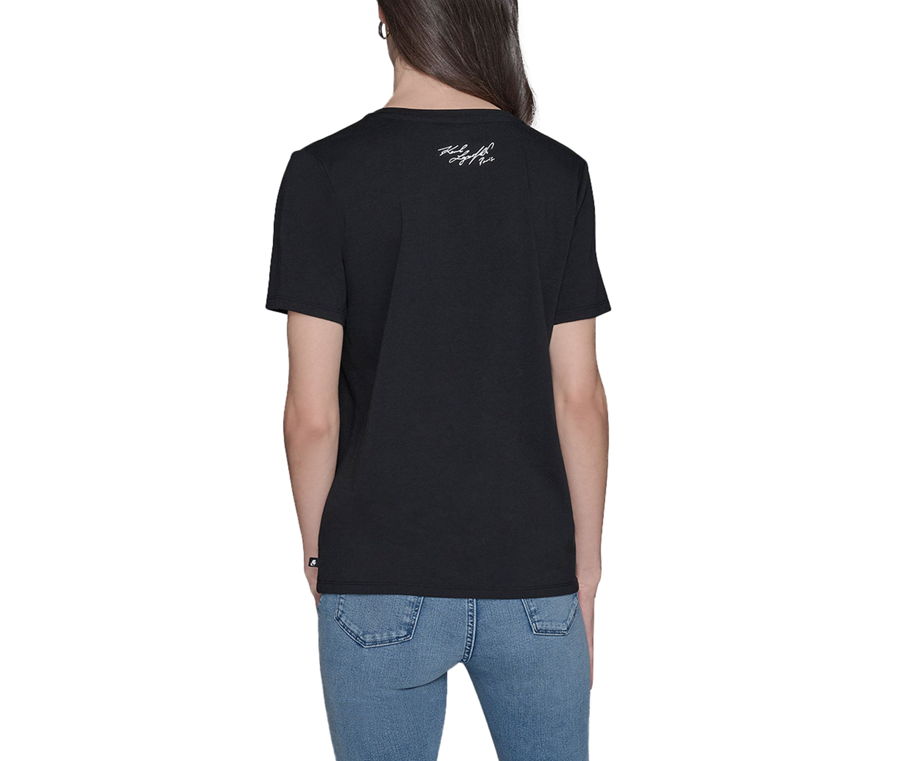 Womens Sequin Choupette Tee