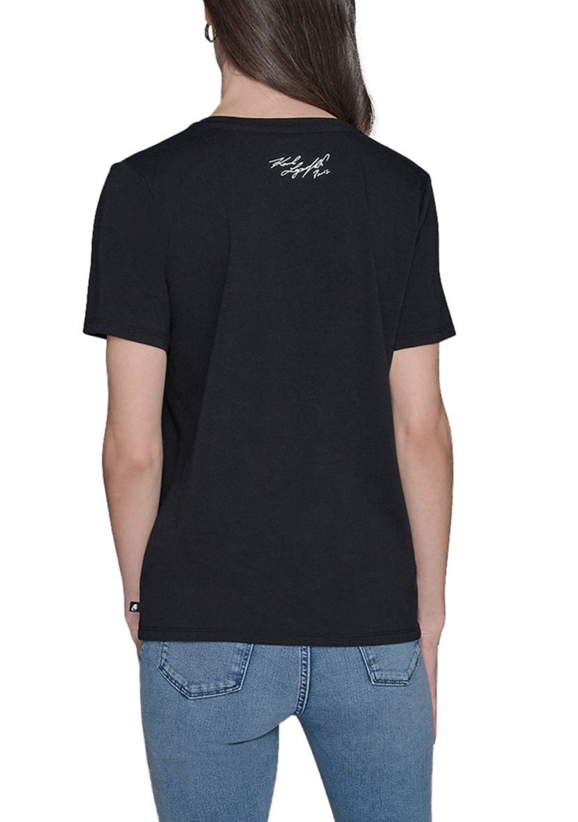 Womens Sequin Choupette Tee