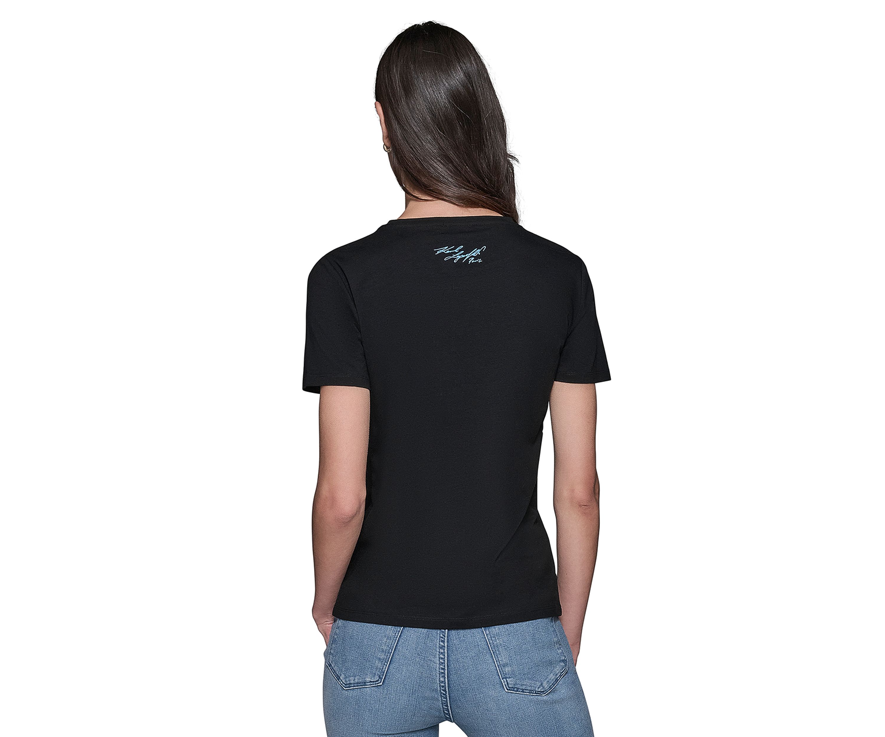 Womens Eiffel Tower Graphic T-Shirt 