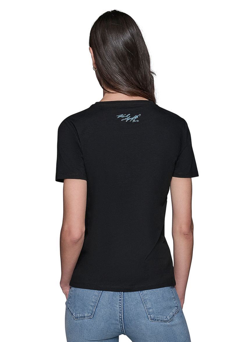 Womens Eiffel Tower Graphic T-Shirt 