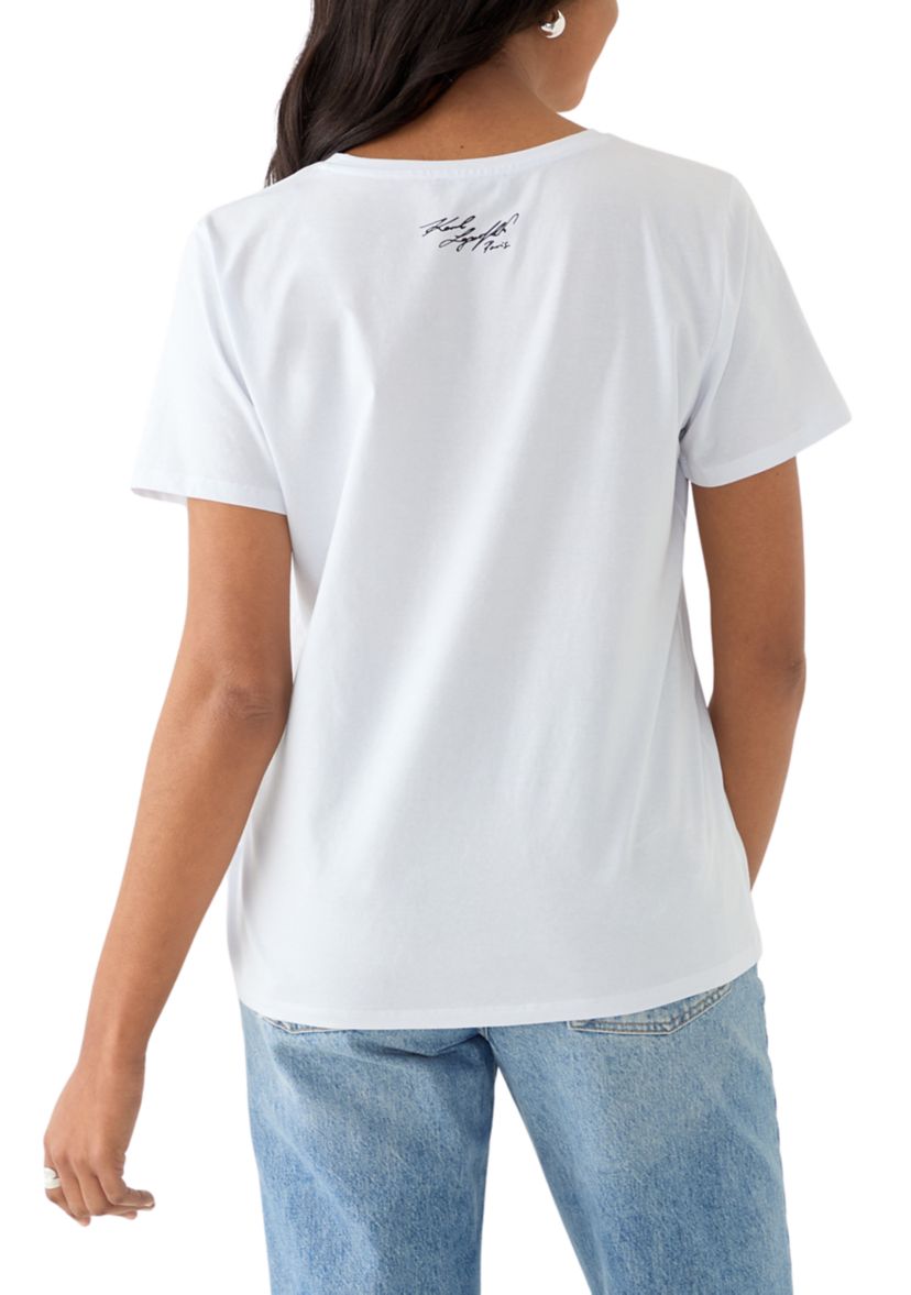 Womens Paris Icon Graphic T-Shirt