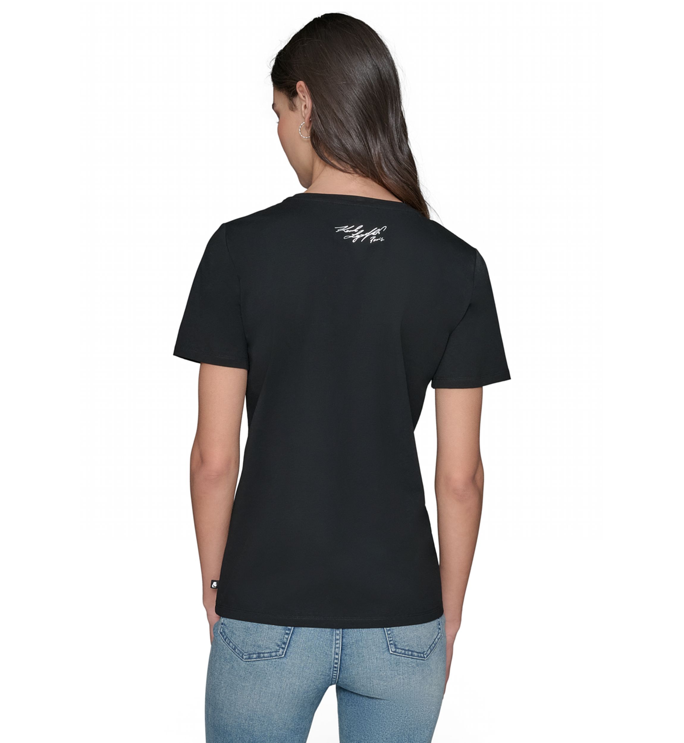 Womens Short Sleeve Bonjour T-Shirt