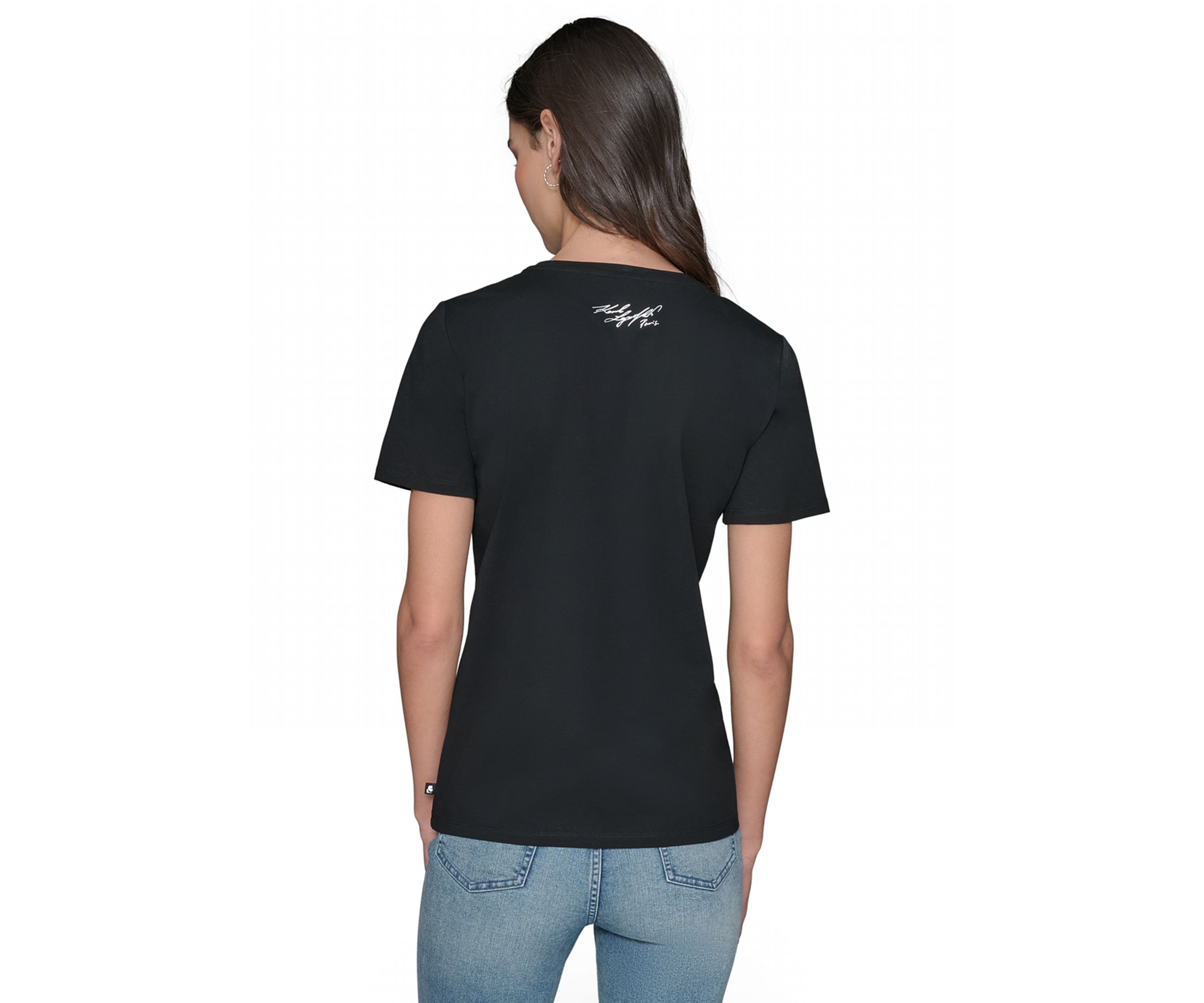 Womens Short Sleeve Bonjour T-Shirt