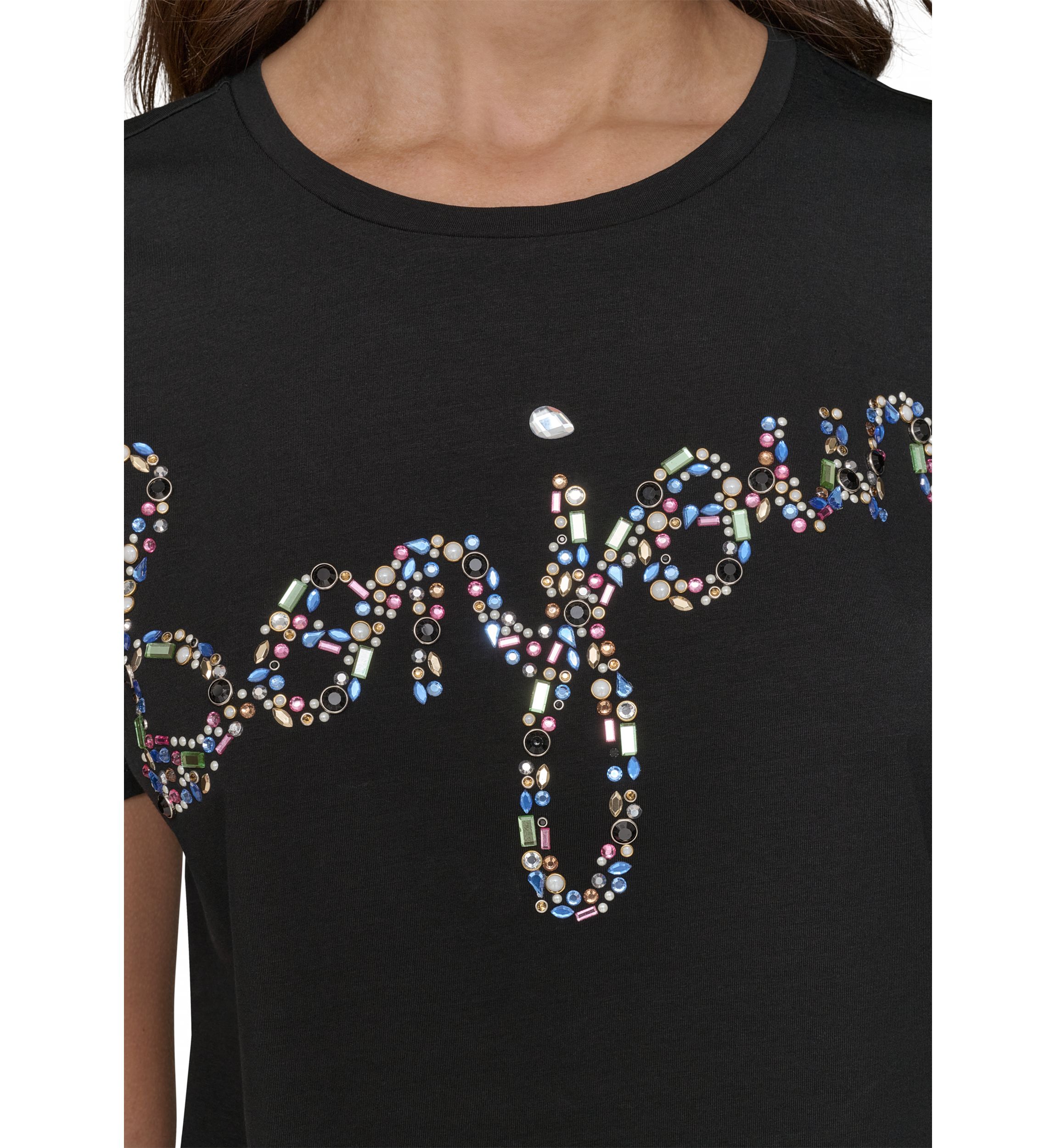 Womens Short Sleeve Bonjour T-Shirt