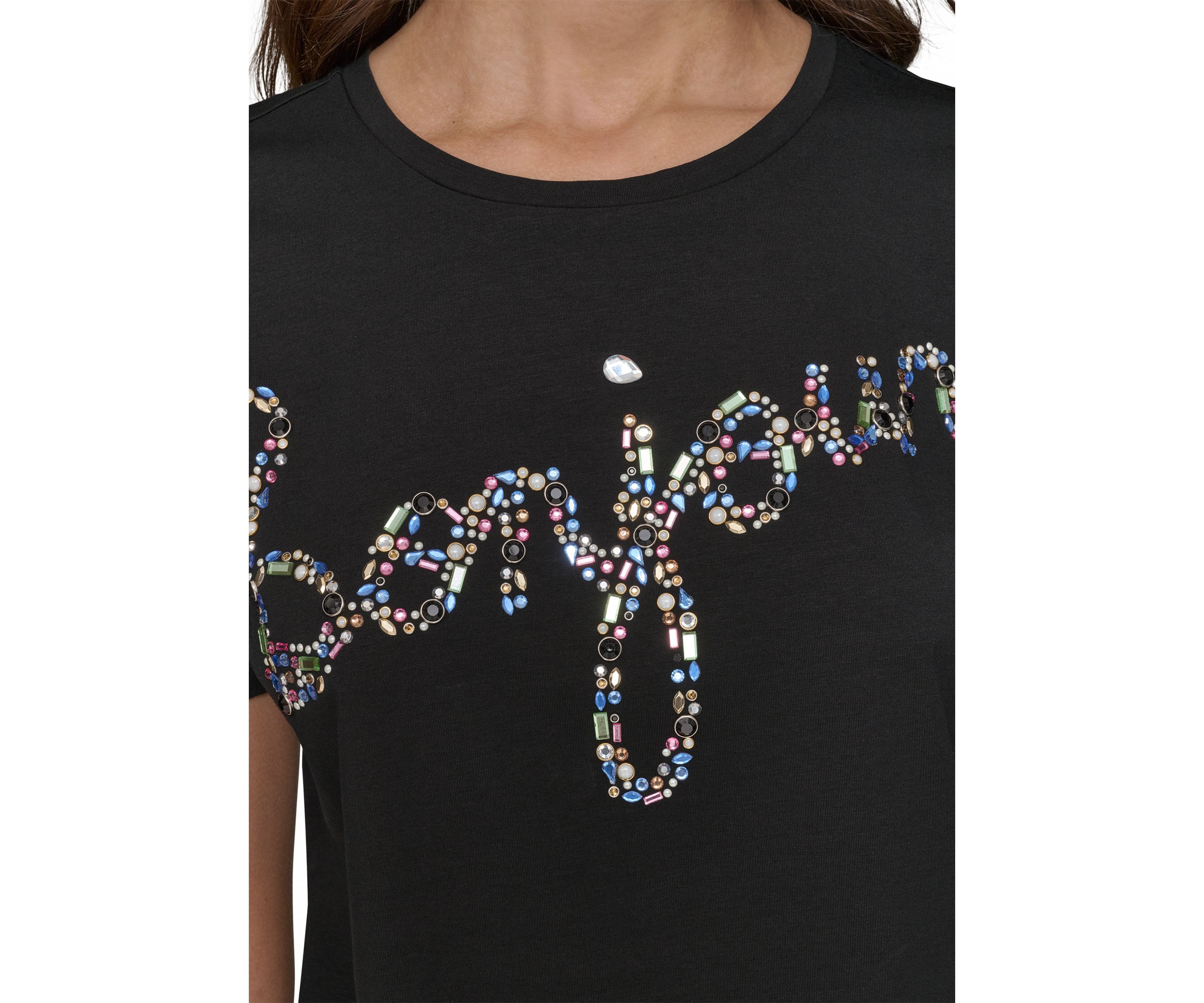 Womens Short Sleeve Bonjour T-Shirt